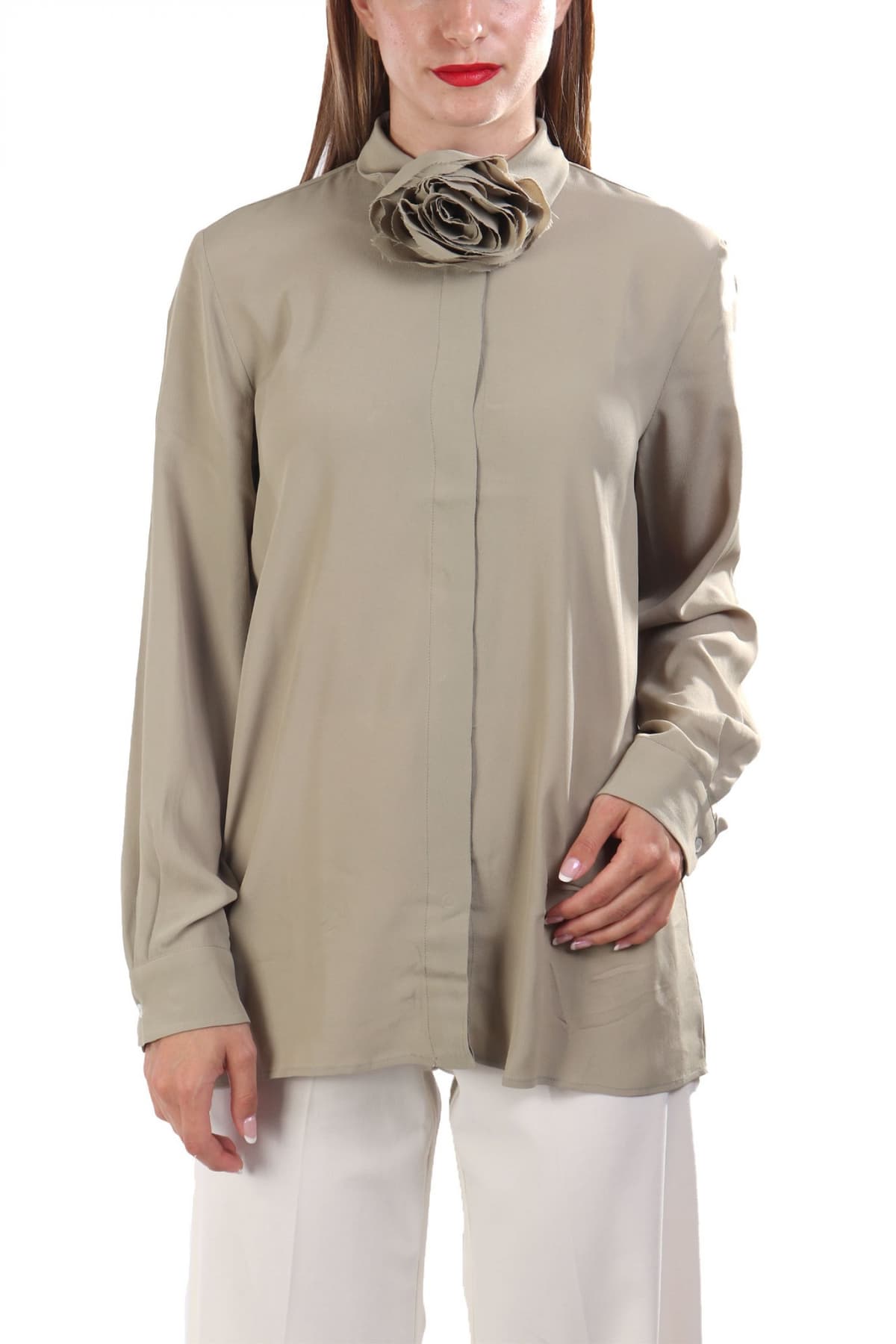 Women's Shirts Marella Khaki