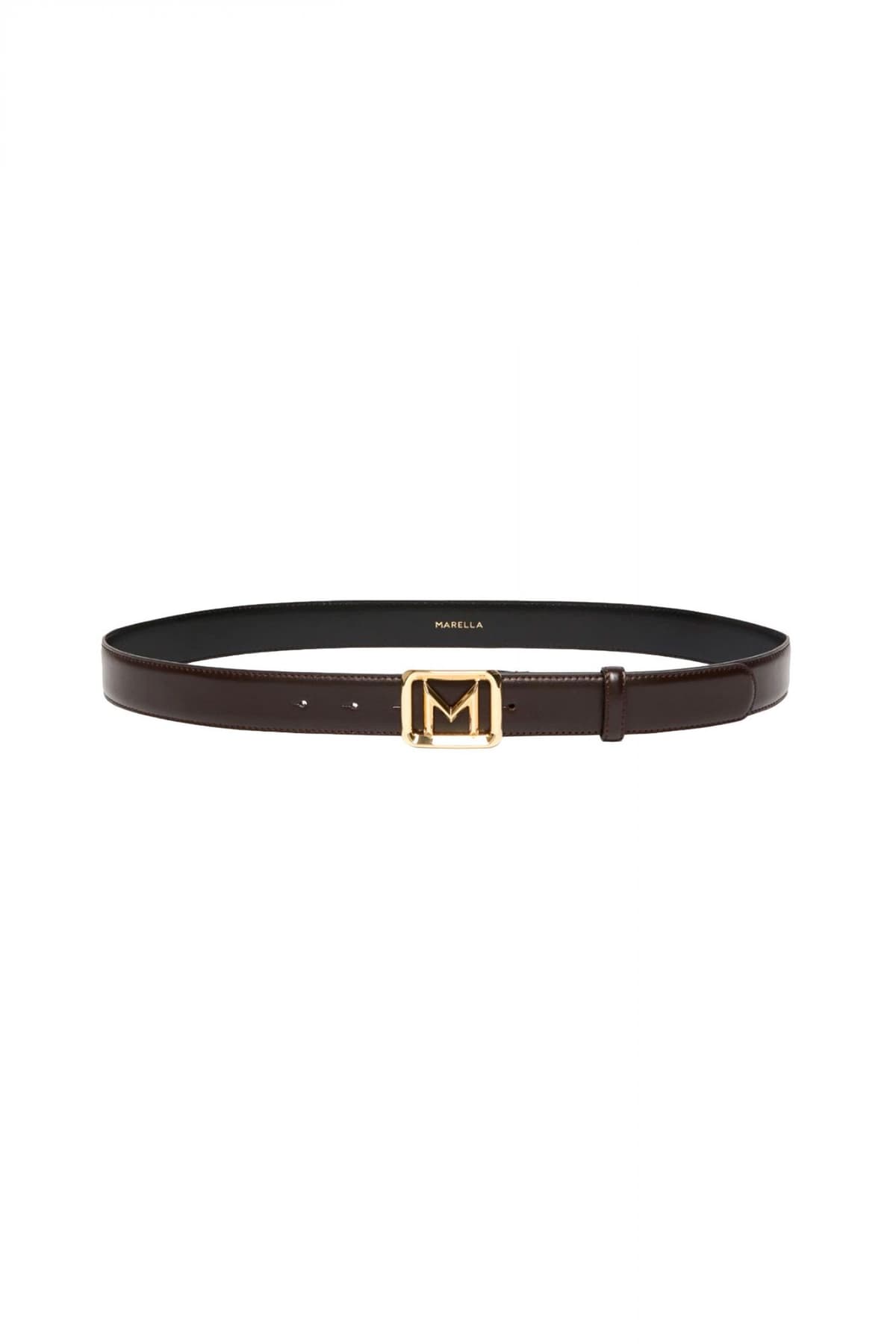 MARELLA ACCESORI ΖΩΝΗ BARNABA LOGO ΚΑΦΕ