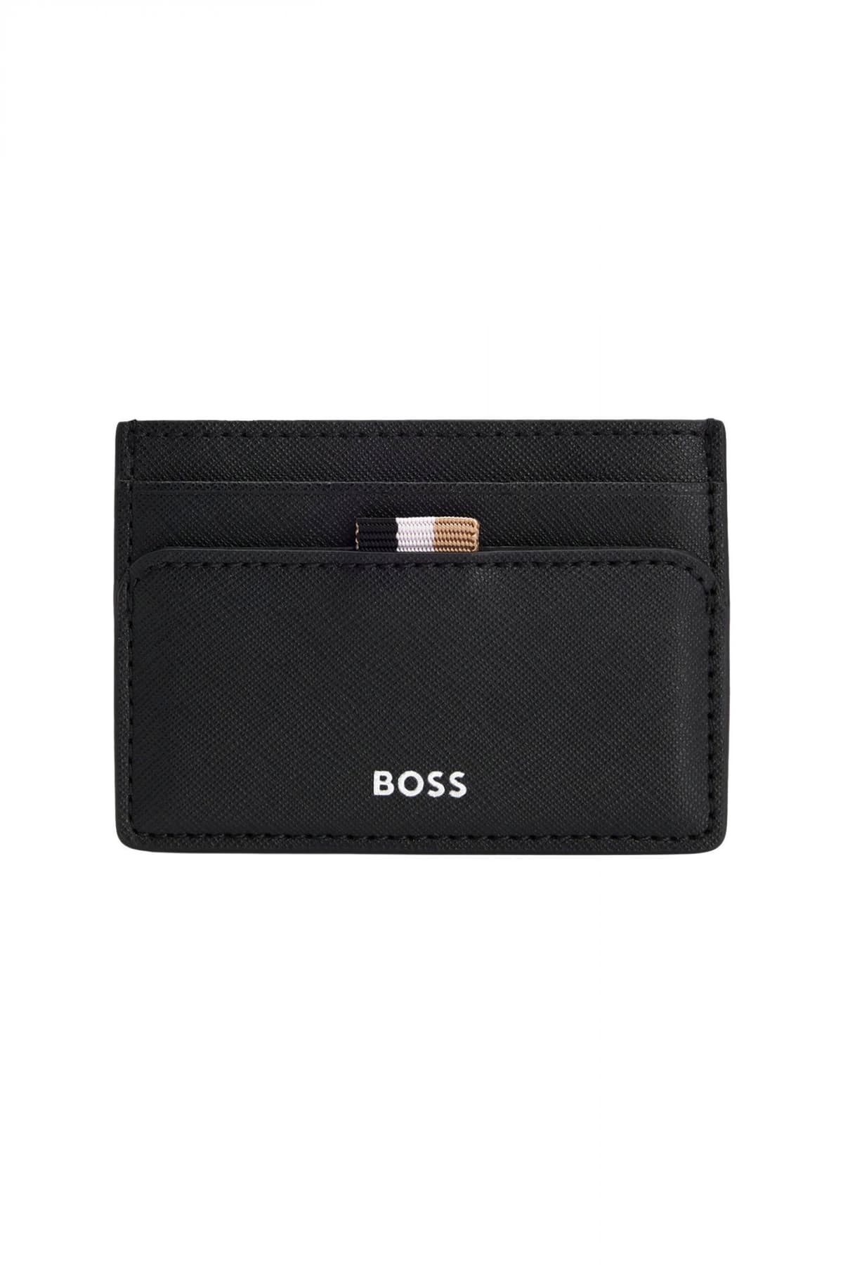BOSS ΘΗΚΗ ΚΑΡΤΩΝ ZAIR MONEY CLIP I ΜΑΥΡΟ