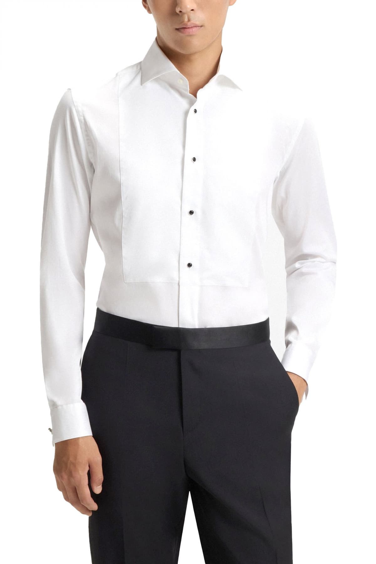 Men's Shirts Boss White