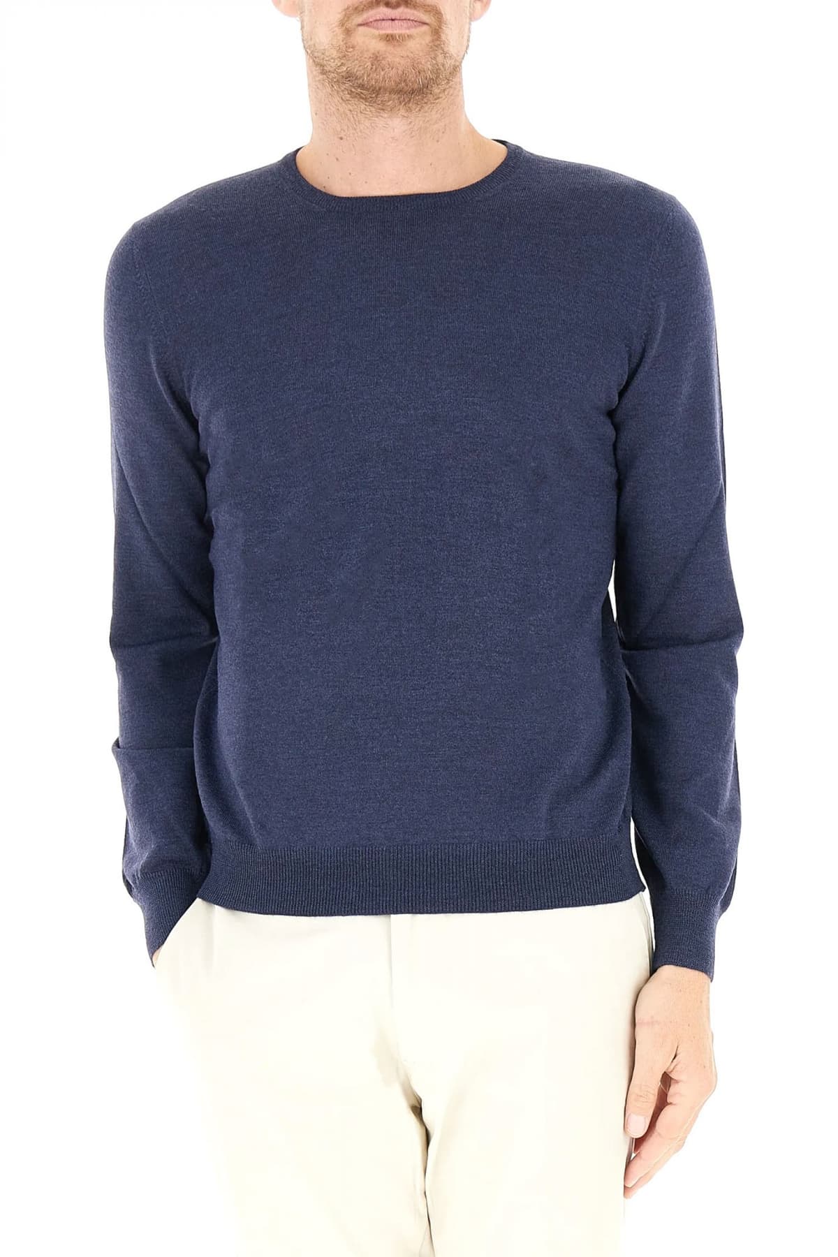 GRAN SASSO ΠΛΕΚΤΟ CREW NECK ΚΑΜΗΛΟ