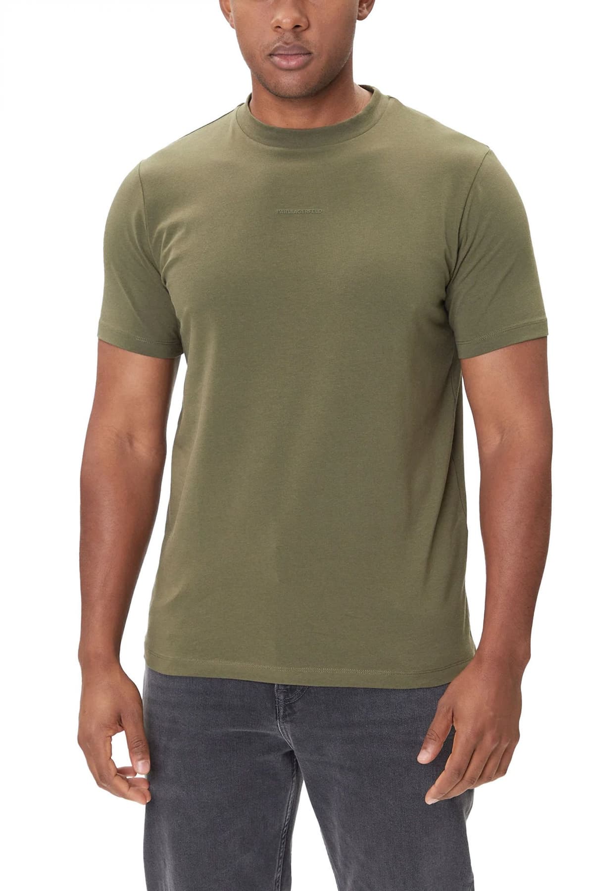 Ανδρικό T-shirt Μαύρο Karl Lagerfeld 755051 554235-999