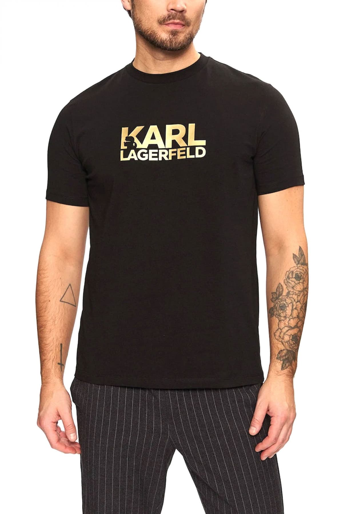 Men's T-Shirts Karl Lagerfeld Black