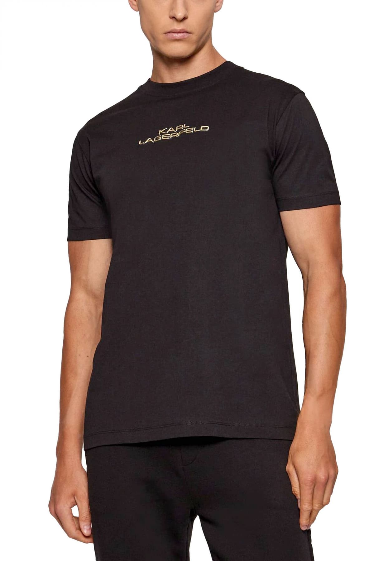 Men's T-Shirts Karl Lagerfeld Black