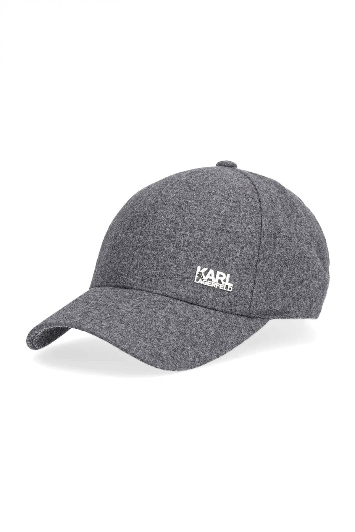 KARL LAGERFELD ΚΑΠΕΛΟ BASECAP LOGO ΜΠΛΕ