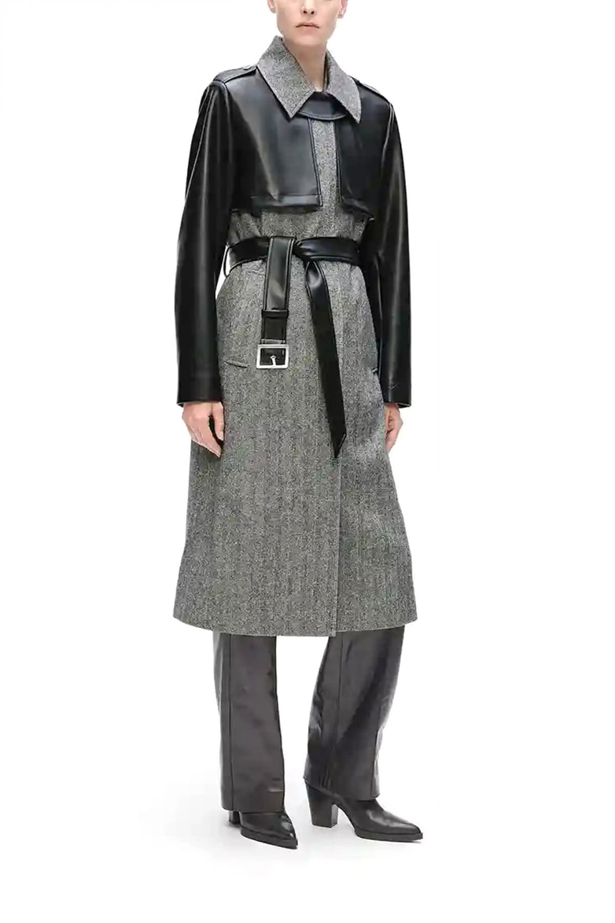 Women's Coats Karl Lagerfeld Gray