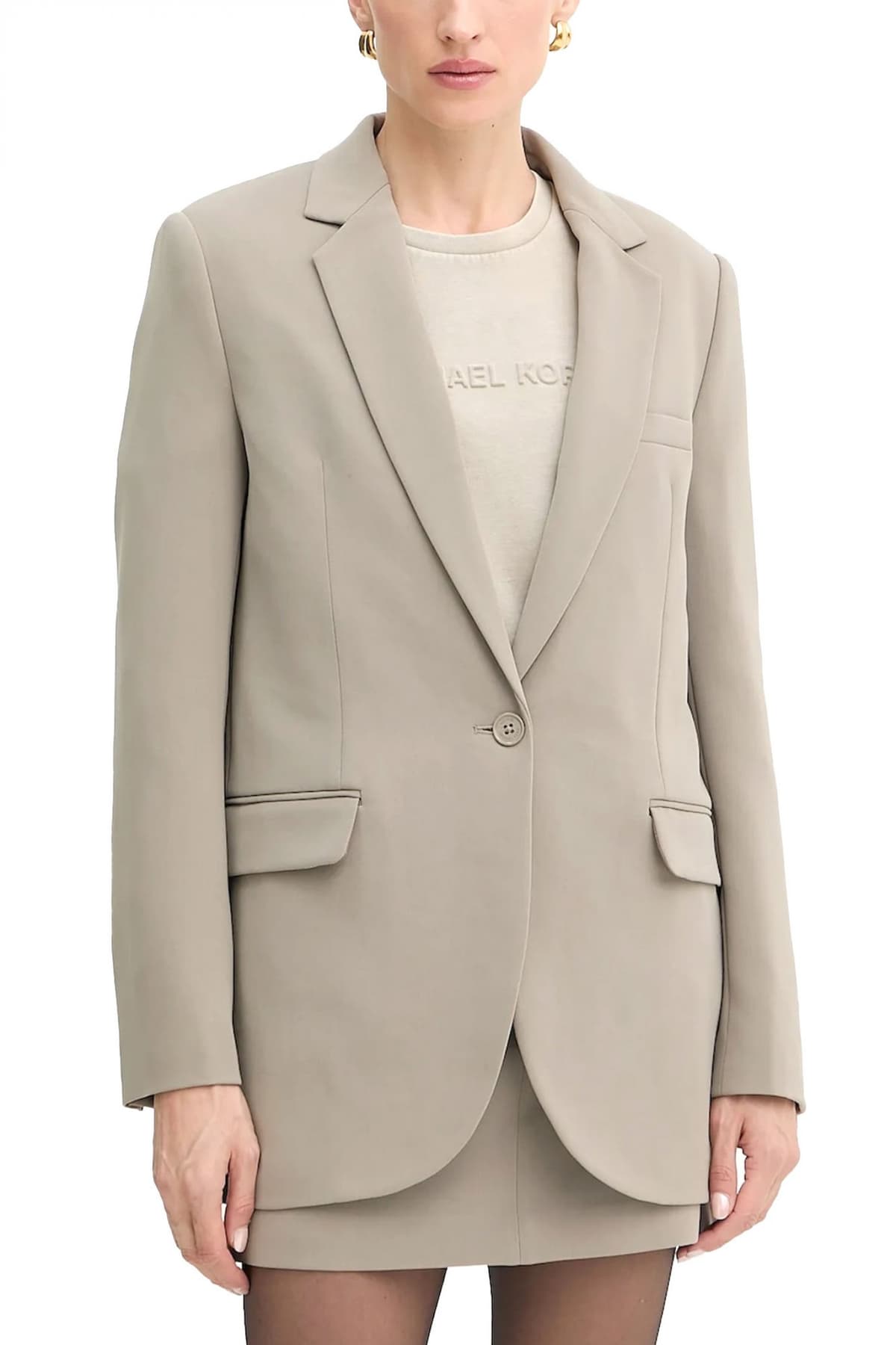 Women's Blazers Michael Kors Khaki