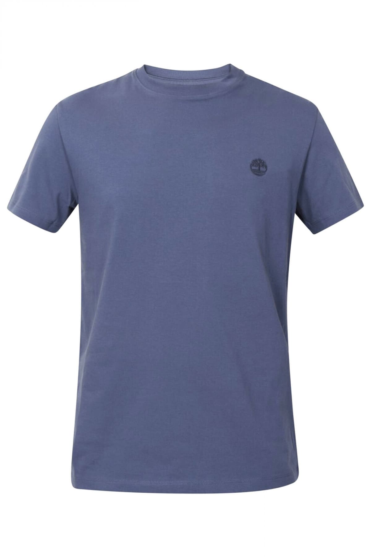 TIMBERLAND T-SHIRT SLIM FIT LOGO ΡΑΦ ΜΠΛΕ