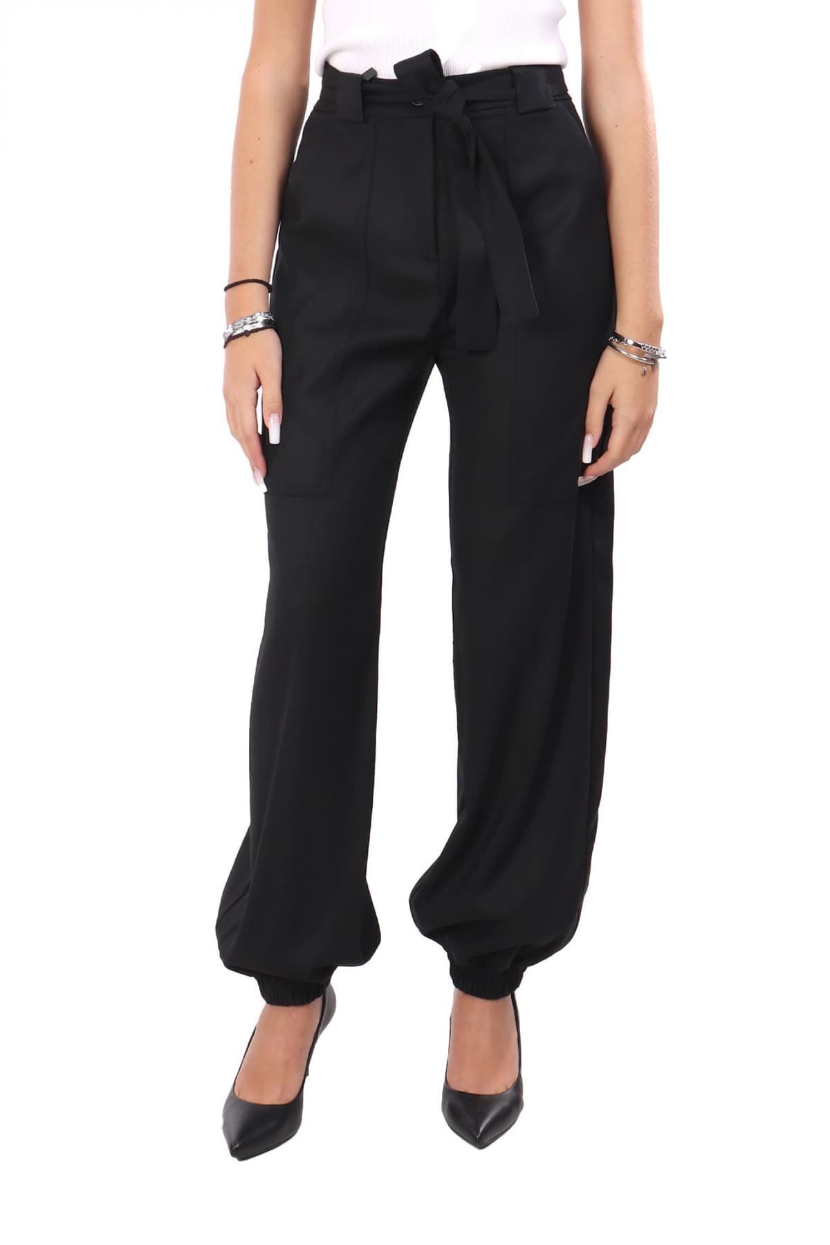 Women's Pants Pinko Black
