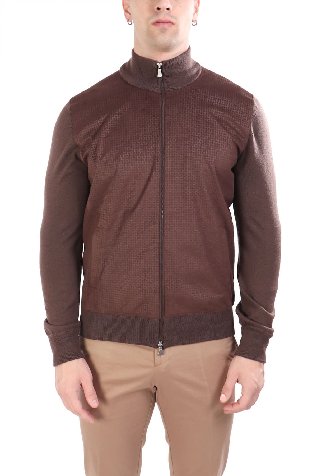 Men's Jackets & Coats Gran Sasso Brown