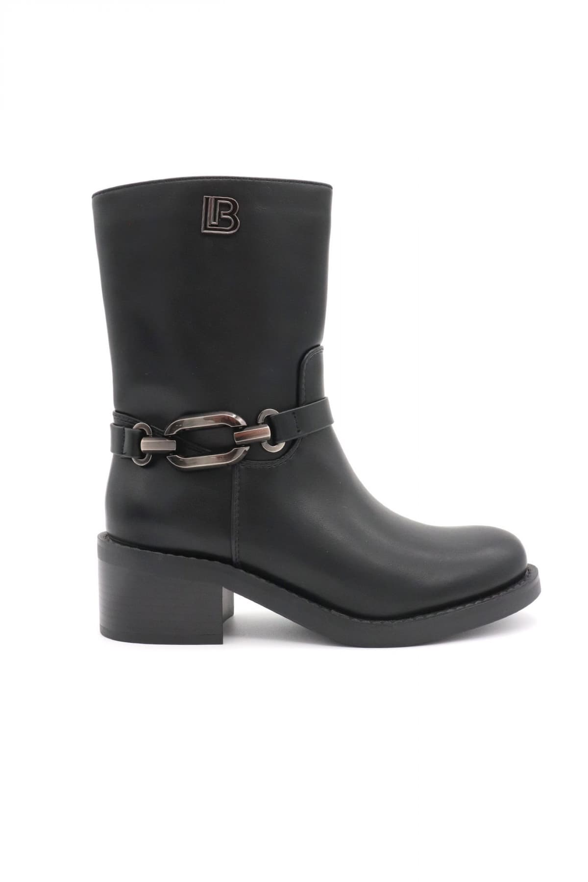 LAURA BIAGIOTTI ΠΑΠΟΥΤΣΙΑ MΠΟΤΑΚΙΑ AΓΚΡΑΦΑ ΦΕΡΜΟΥΑΡ LOGO ΜΑΥΡΟ