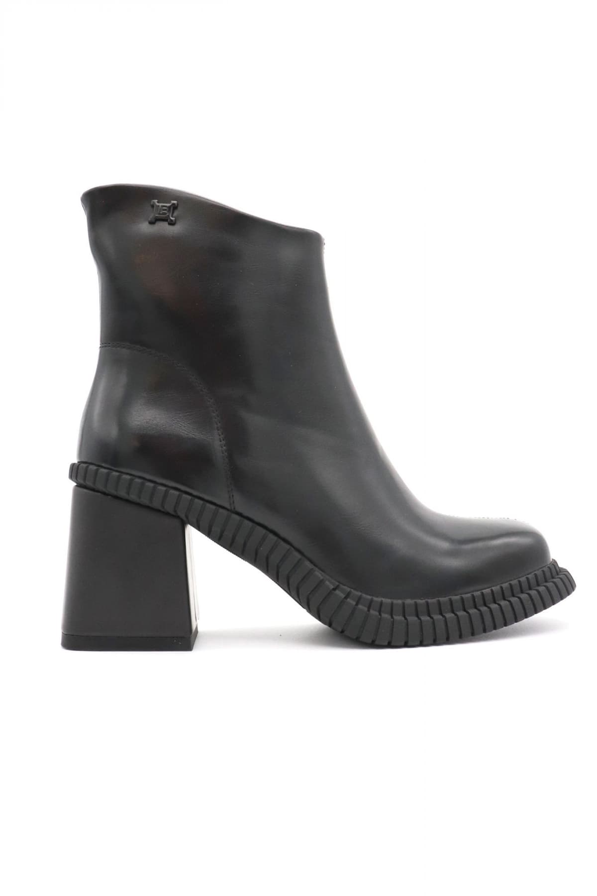 LAURA BIAGIOTTI ΠΑΠΟΥΤΣΙΑ MΠΟΤΑΚΙΑ ΦΕΡΜΟΥΑΡ LOGO ΜΑΥΡΟ