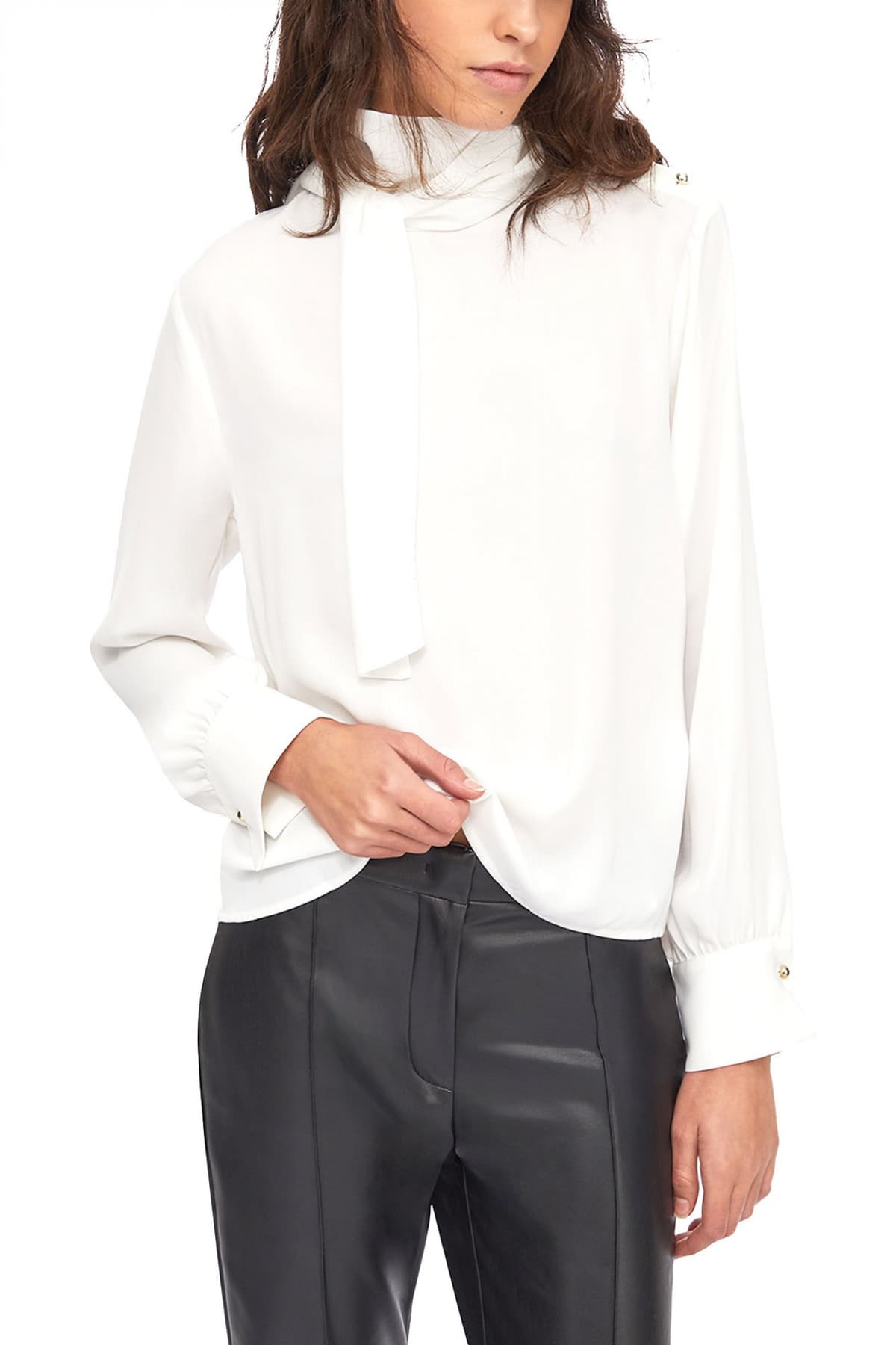 LIU-JO ΠΟΥΚΑΜΙΣΑ ΛΟΥΠΕΤΟ ΔΕΣΙΜΟ ΛΑΙΜΟ ΚΟΥΜΠΙΑ ΩΜΟ ΛΕΥΚΟ