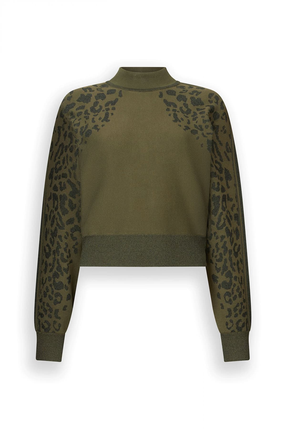 LIU-JO BETTER ΠΛΕΚΤΟ ΛΟΥΠΕΤΟ XAKI-MAYΡΟ