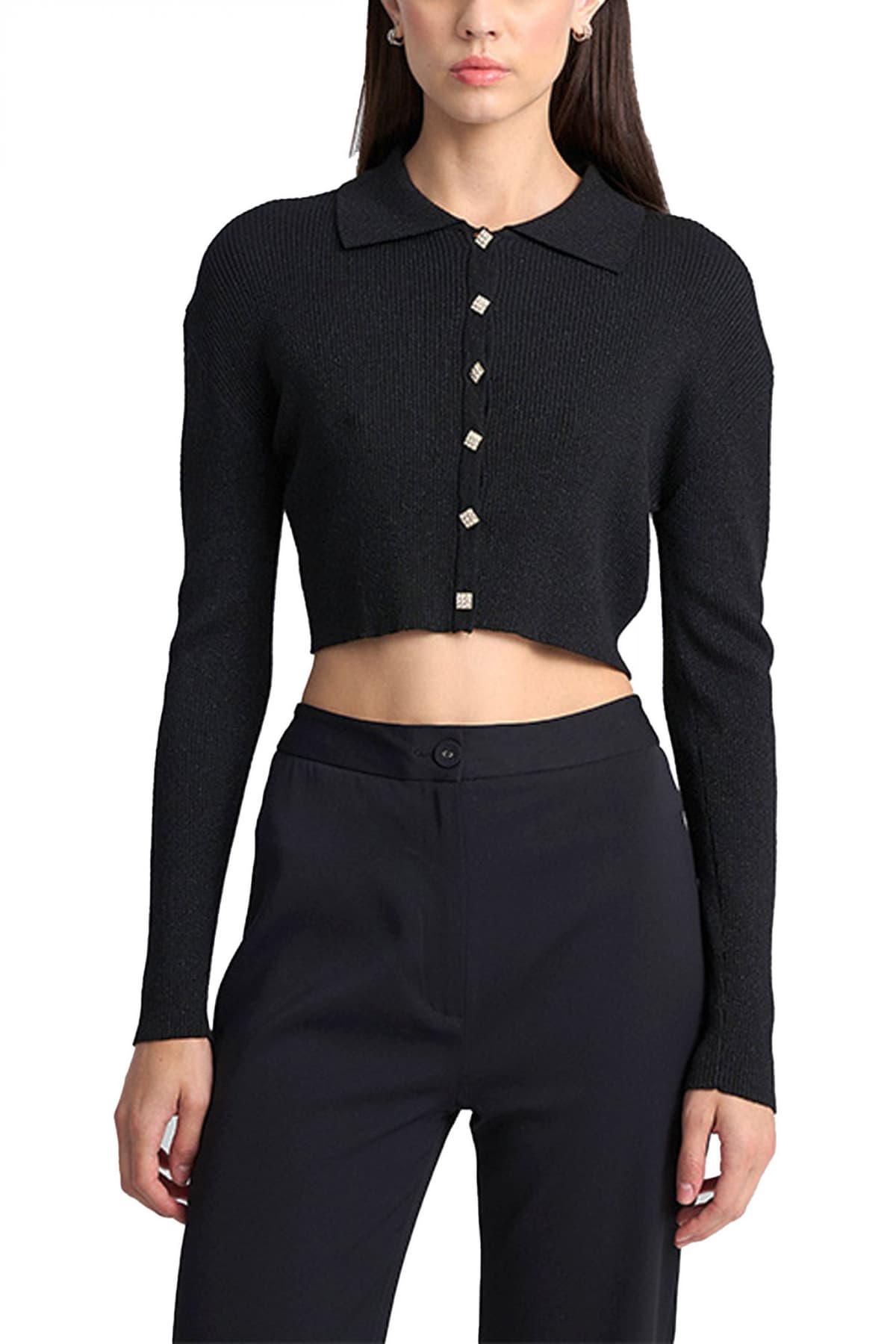 MIND MATTER TOP MADISON ΖΑΚΕΤΑ POLO ΚΟΥΜΠΙΑ ΣΤΡΑΣ ΜΑΥΡΟ