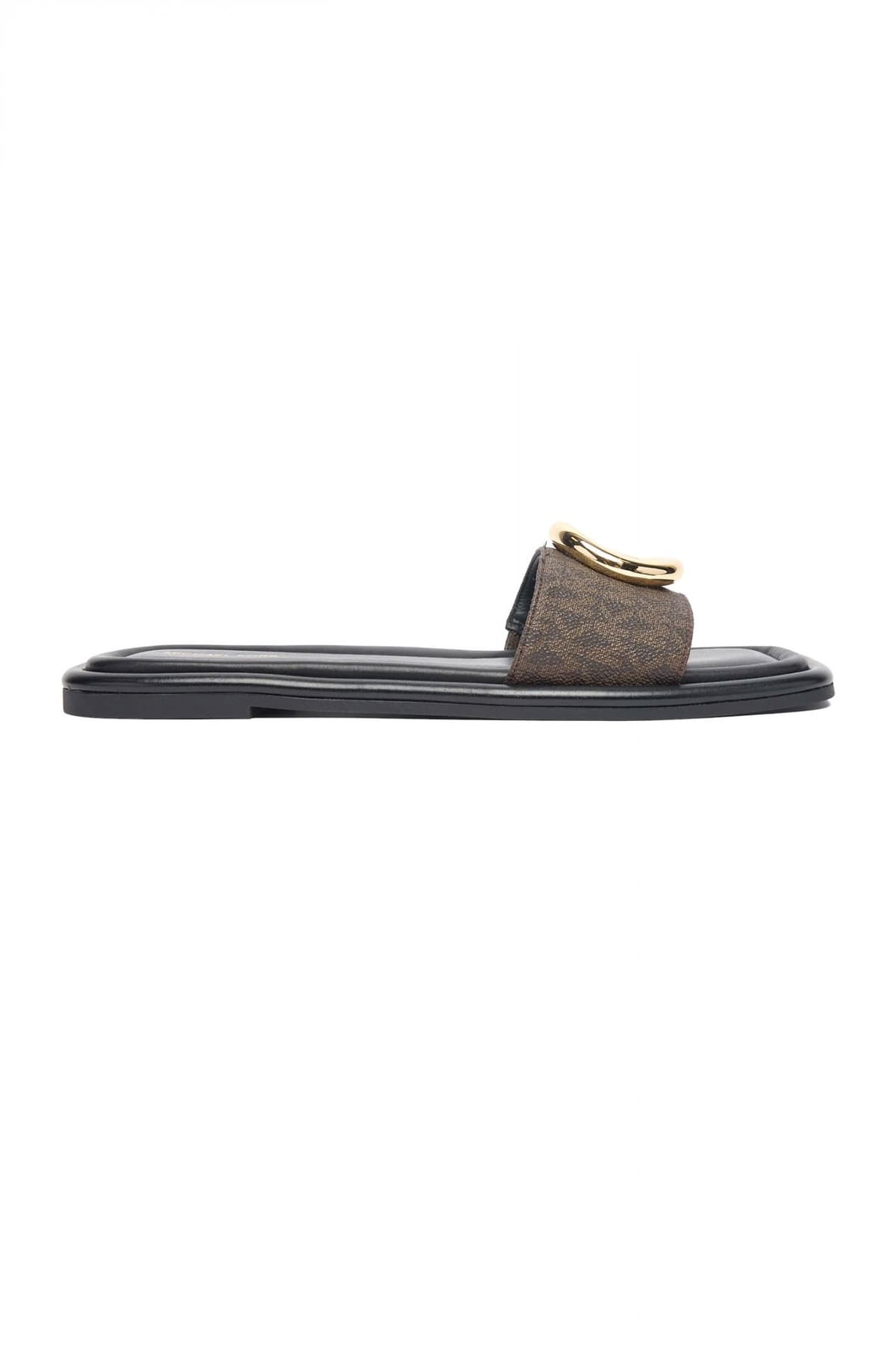 Women's Flip Flops Michael Kors Brown