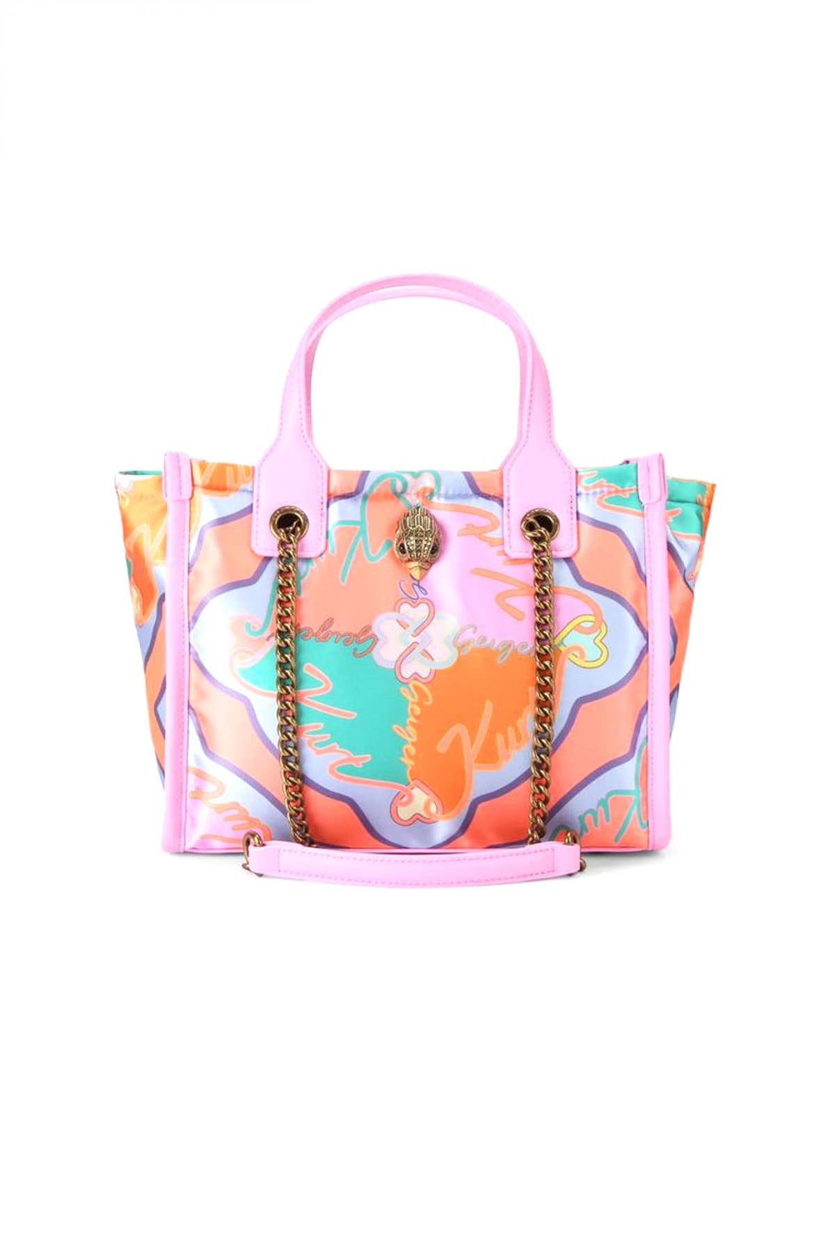 KURT GEIGER TΣΑΝΤΑ ΩΜΟΥ HOXTON SM SHOPPER ΣΧΕΔΙΑ LOGO ΠΟΛΥΧΡΩΜΟ