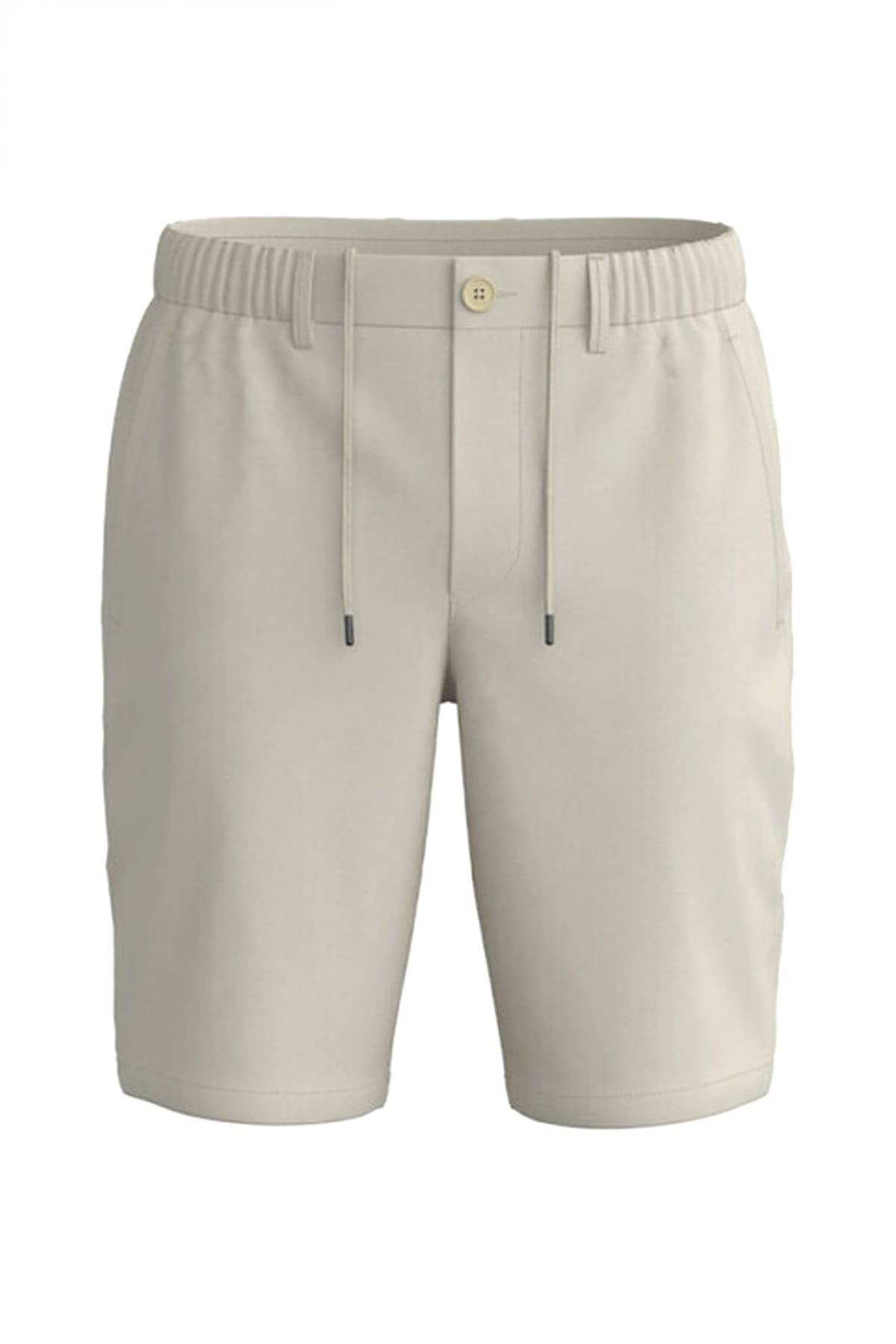 BOSS ATHLEISURE ΒΕΡΜΟΥΔΑ CHINO SLIM FIT S_SPEEDFLEX ΜΑΥΡΟ