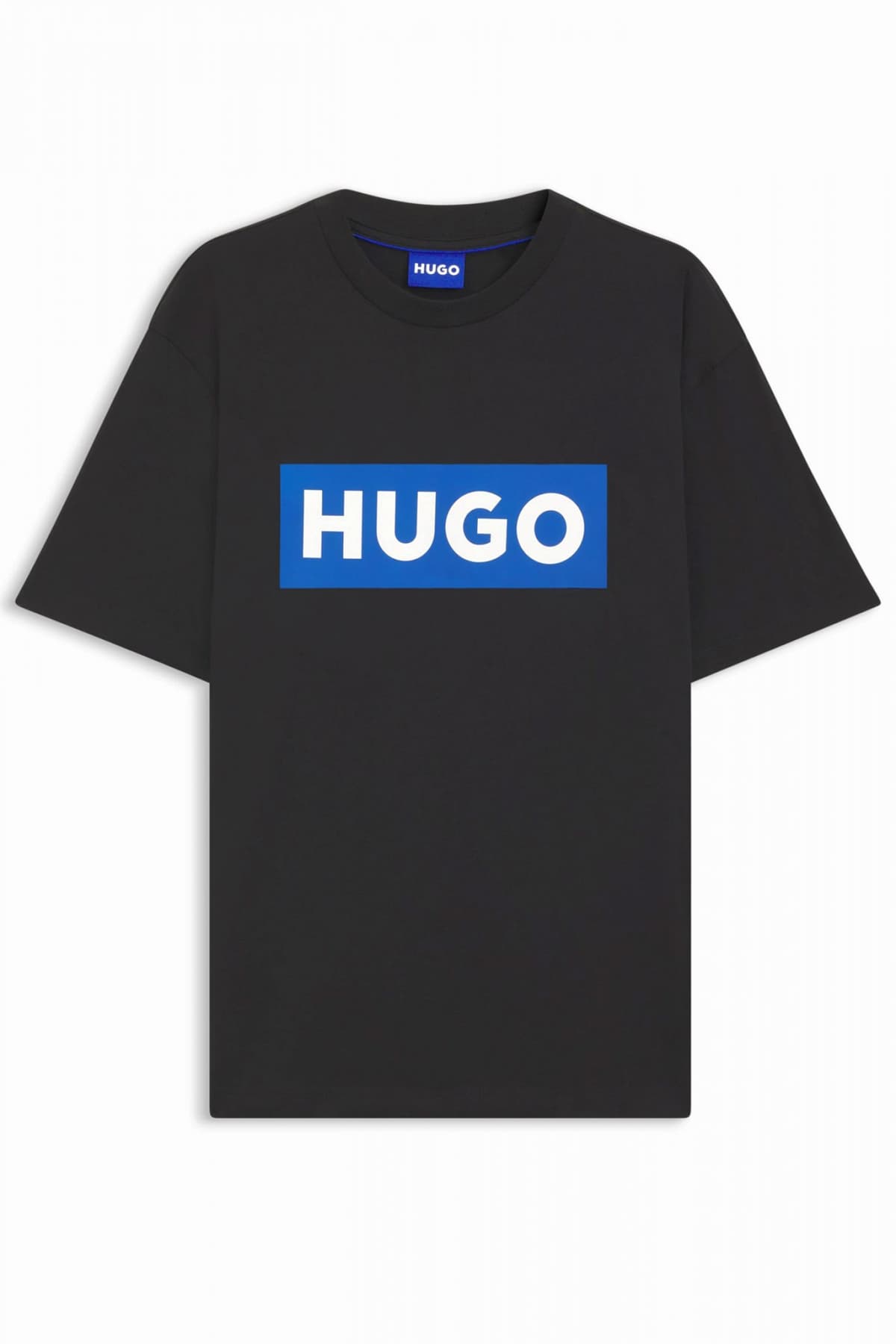 HUGO BLUE T-SHIRT NICO ΜΑΥΡΟ