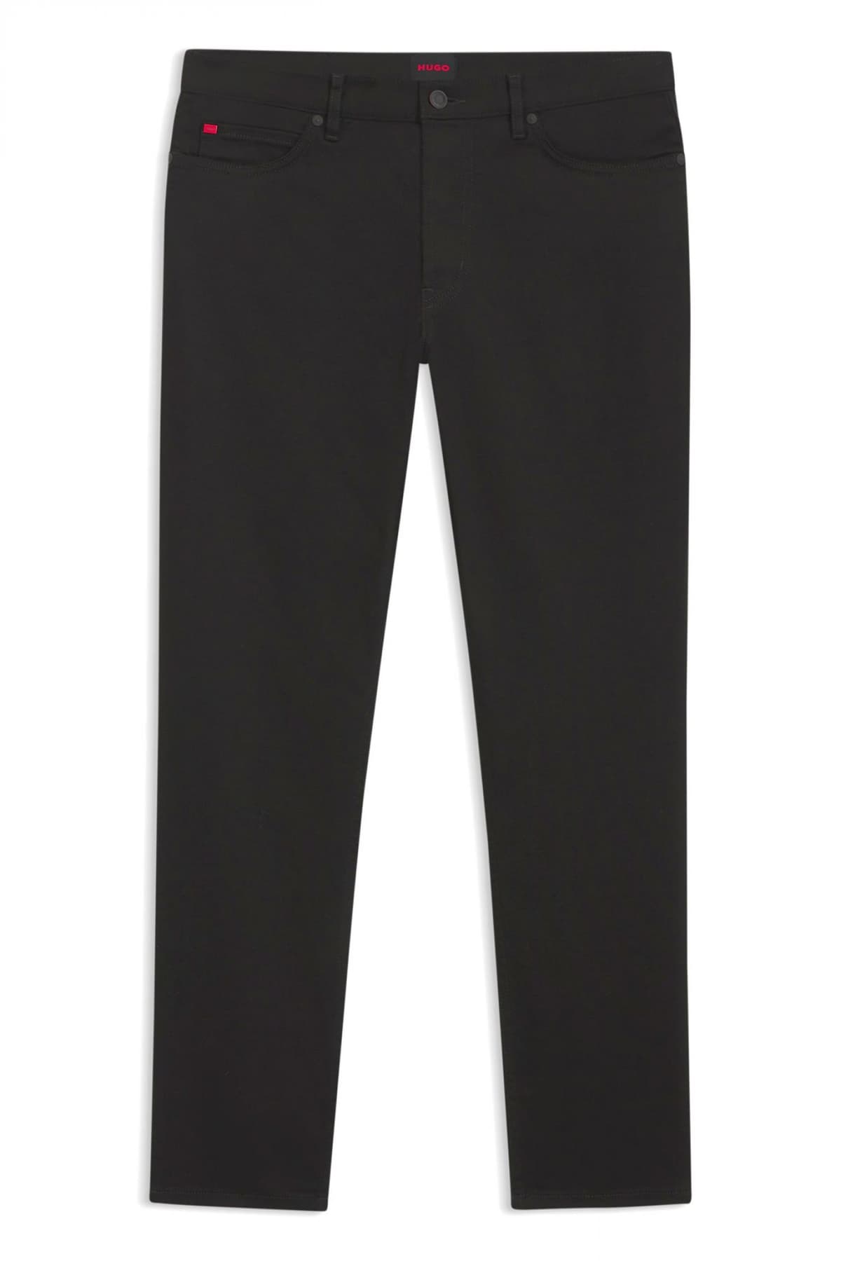 HUGO ΠΑΝΤΕΛΟΝΙ JEANS 634 TAPERED FIT ΜΑΥΡΟ