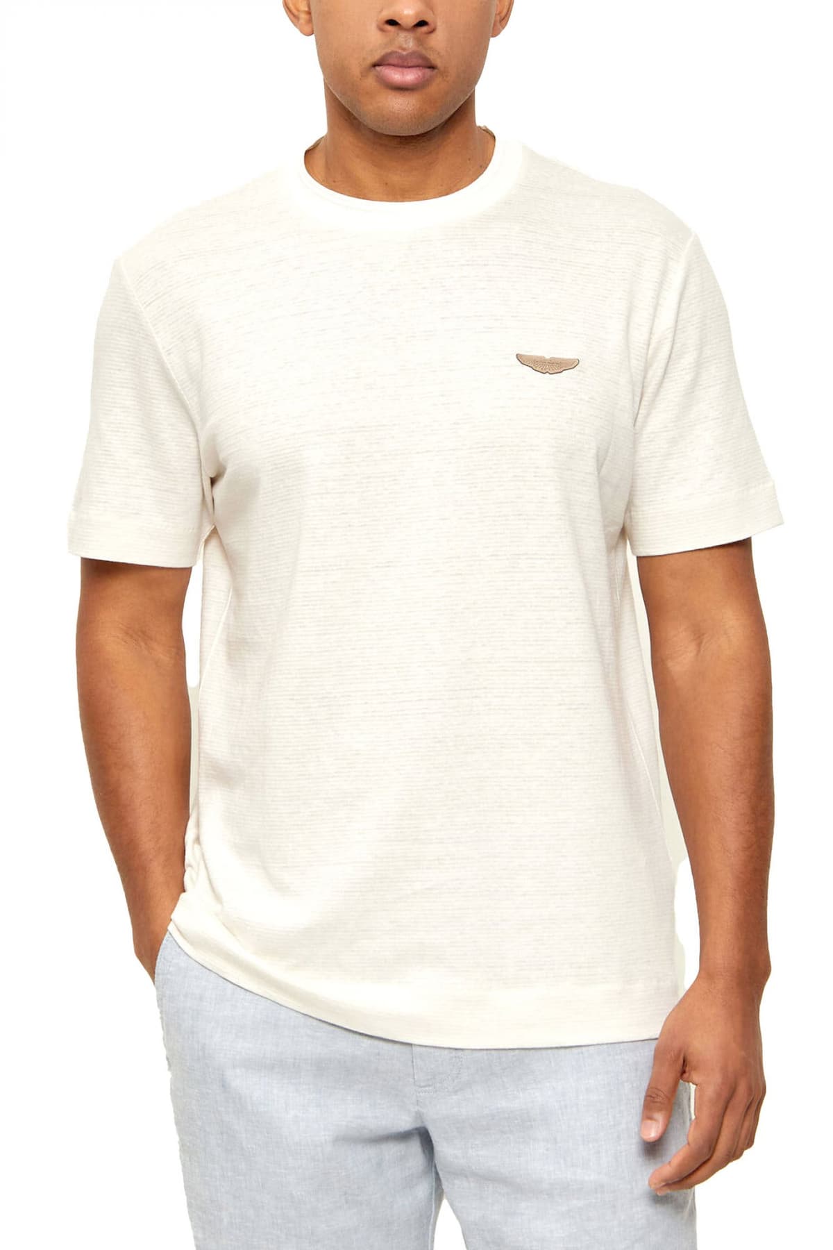 BOSS T-SHIRT C-TAUT 248_AM ΓΚΡΙ