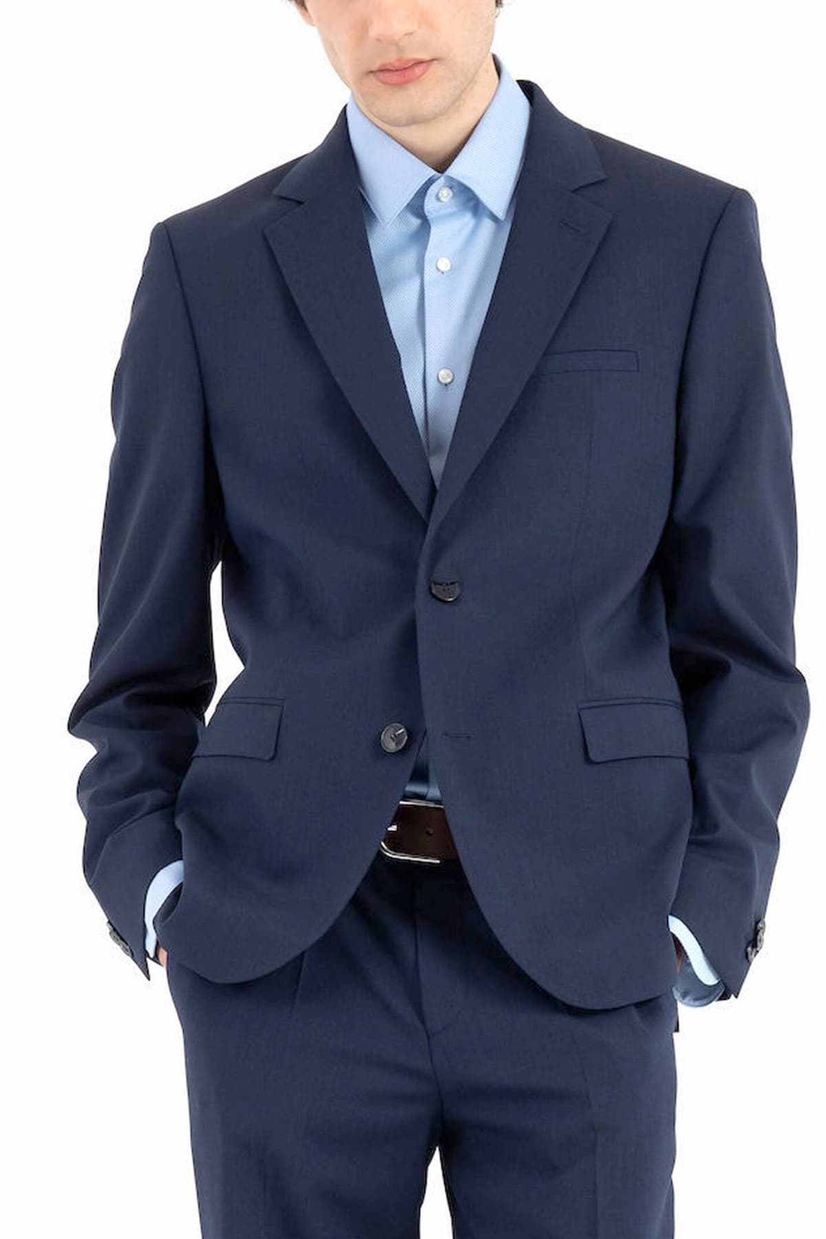 Men's Blazers Boss Blue
