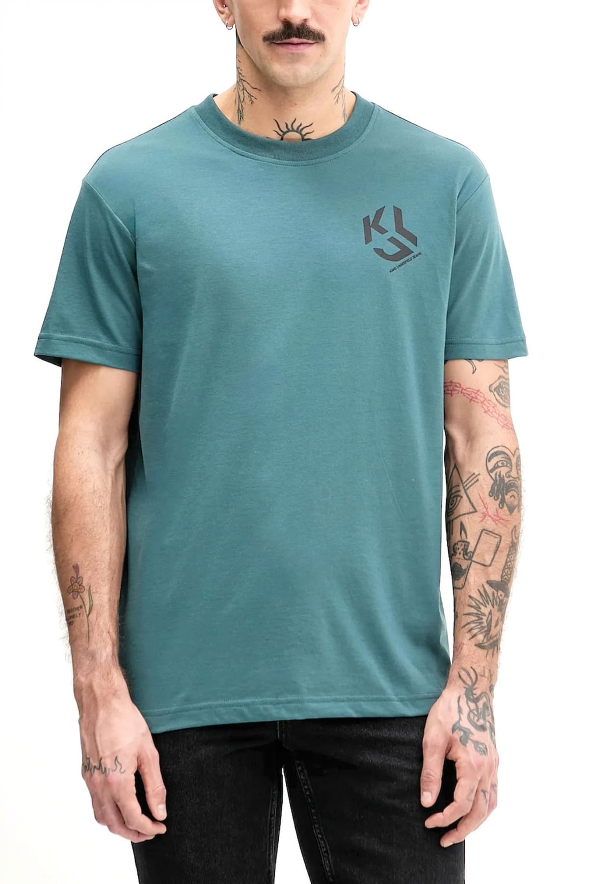 Men's T-Shirts Karl Lagerfeld Jeans Gray