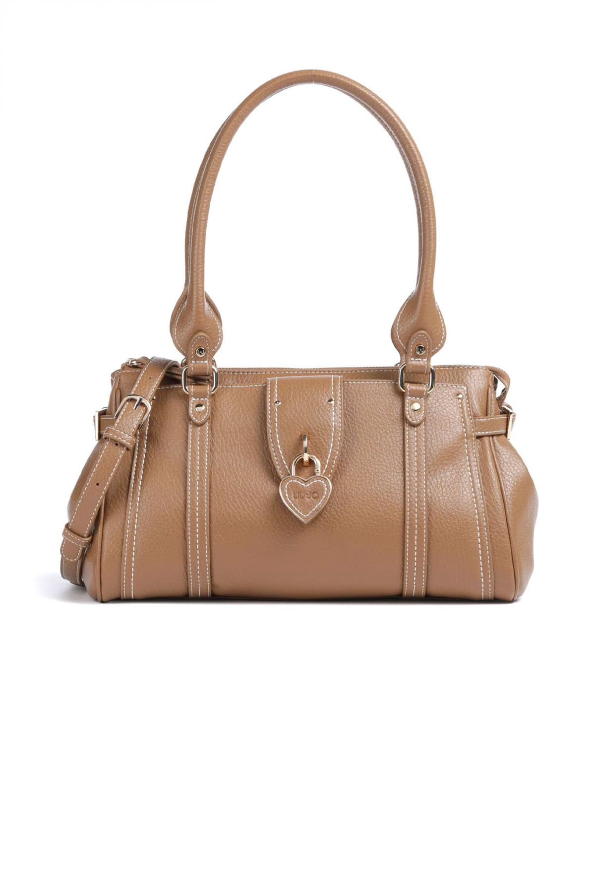 LIU-JO ΤΣΑΝΤΑ ΩΜΟΥ/CROSSBODY CORNIOLA ΑΠΟΣΠΩΜΕΝΟ ΜΠΡΕΛΟΚ ΚΑΦΕ