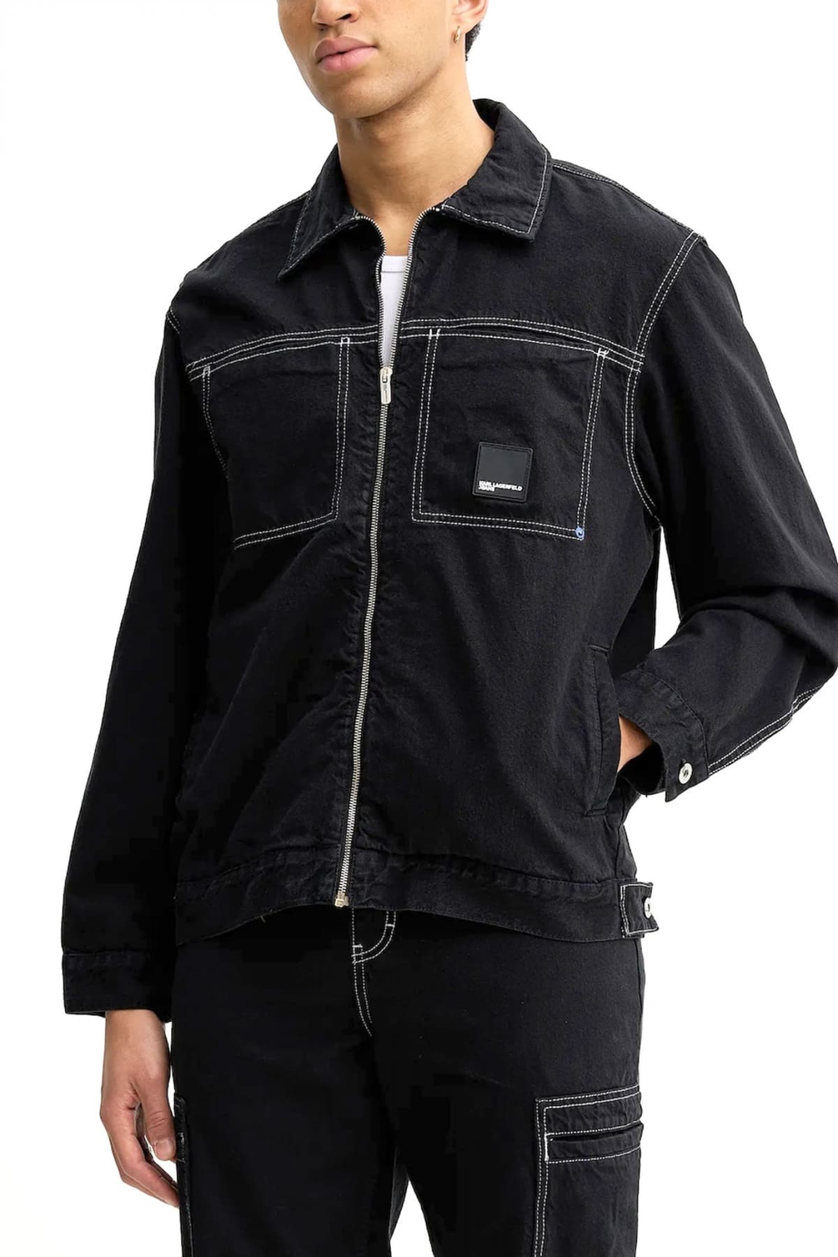 Men's Jackets & Coats Karl Lagerfeld Jeans Black