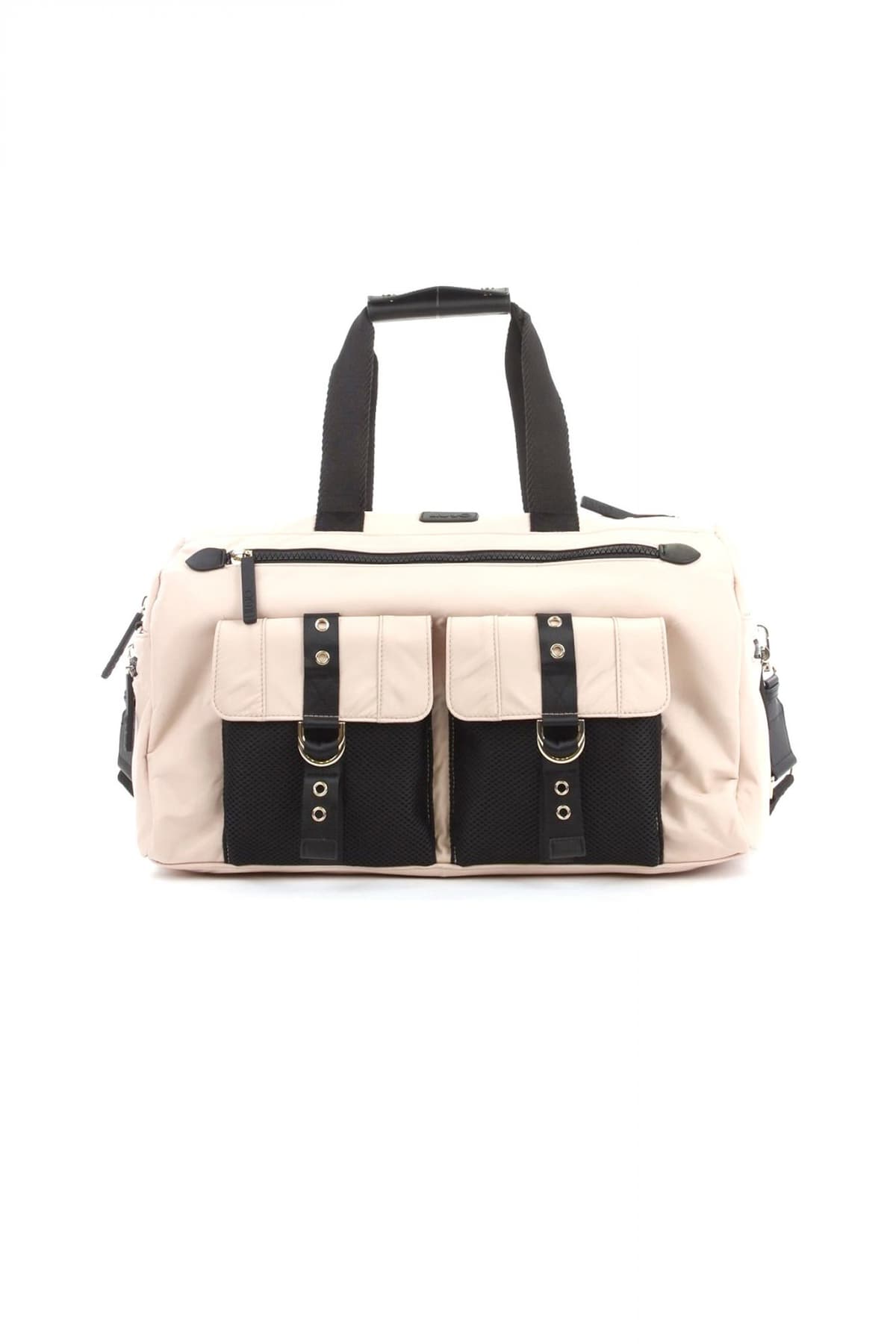 LIU-JO ΤΣΑΝΤΑ BOWLER BAG ΜΠΕΖ-ΜΑΥΡΟ