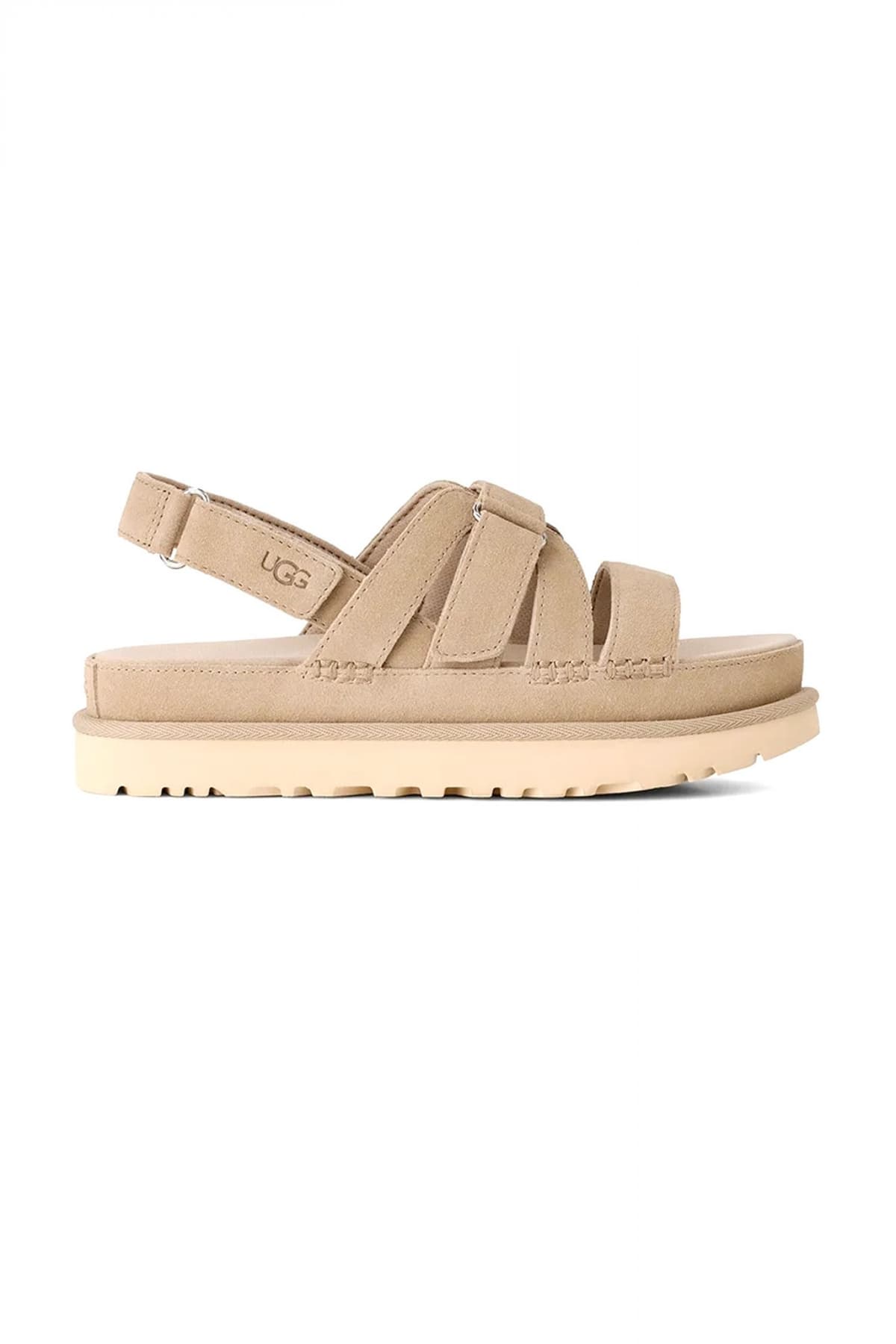 Goldenstar Gleam Suede Flatform Sandals Women Ugg