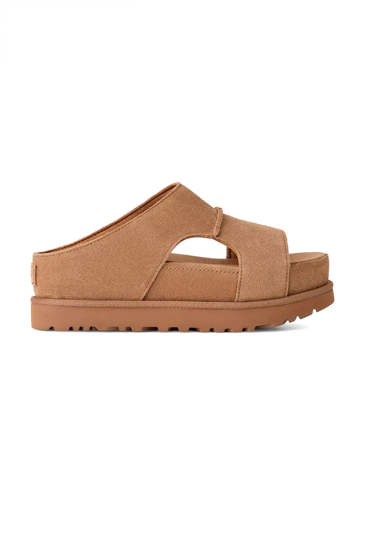 UGG ΠΑΠΟΥΤΣΙΑ ΠΑΝΤΟΦΛΕΣ GOLDENSTAR HI CUTOUT SLIDE ΣΟΥΕΤ LOGO MΠΕΖ