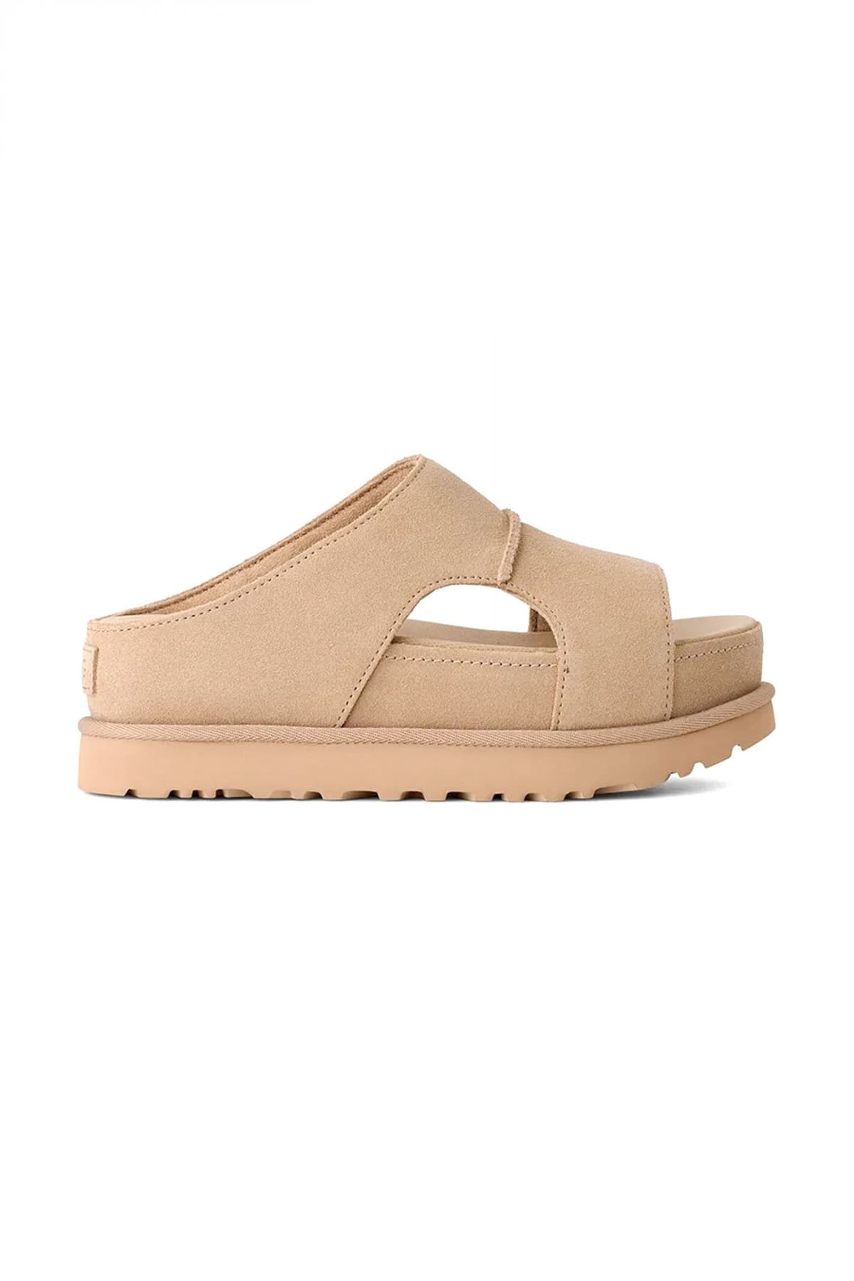 UGG ΠΑΠΟΥΤΣΙΑ ΠΑΝΤΟΦΛΕΣ GOLDENSTAR HI CUTOUT SLIDE ΣΟΥΕΤ LOGO MΠΕΖ