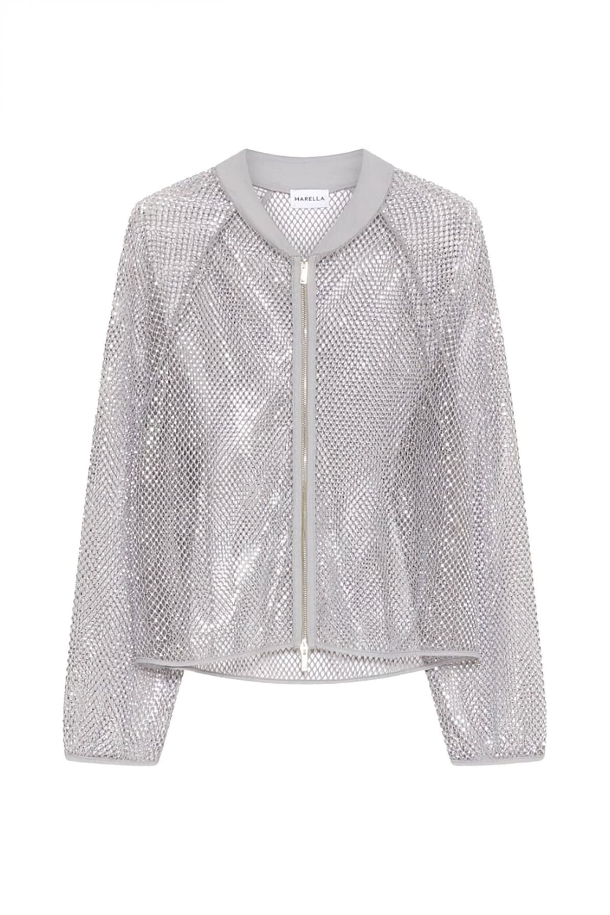 MARELLA ΖΑΚΕΤΑ MLLFLIRT ΔΙΑΤΡΗΤΟ ΣΤΡΑΣ ΓΚΡΙ-ΑΣΗΜΙ