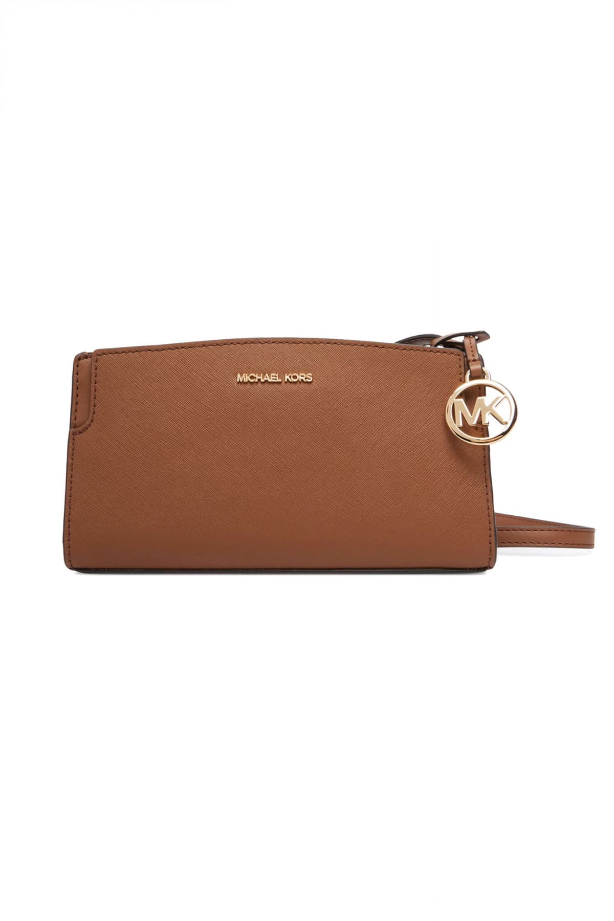 MICHAEL KORS ΤΣΑΝΤΑΚΙ CROSSBODY/ΩΜΟΥ BECCA ΜΕΤΑΛΛΙΚΟ LOGO MAYΡΟ