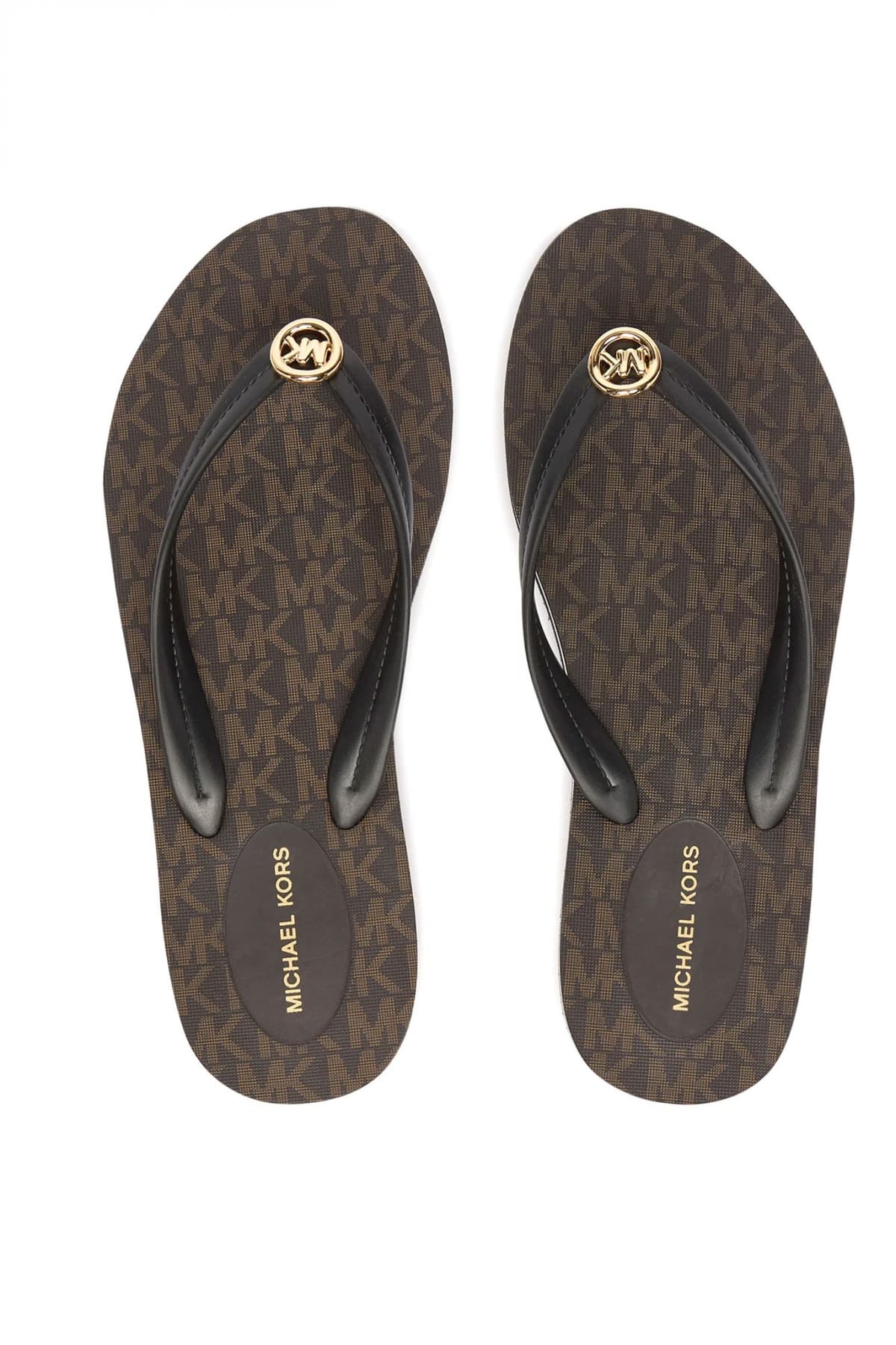 Women's Flip Flops Michael Kors Brown