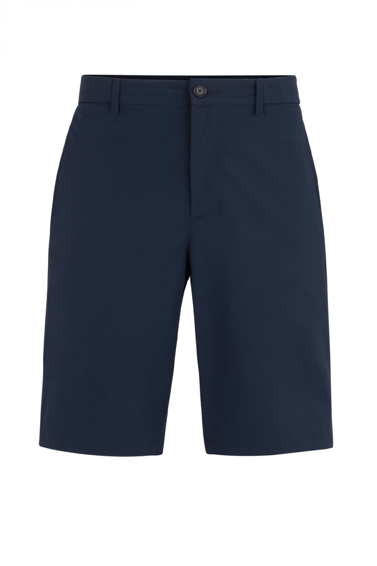 BOSS ATHLEISURE ΒΕΡΜΟΥΔΑ CHINO SLIM FIT S_SPEEDFLEX ΜΑΥΡΟ