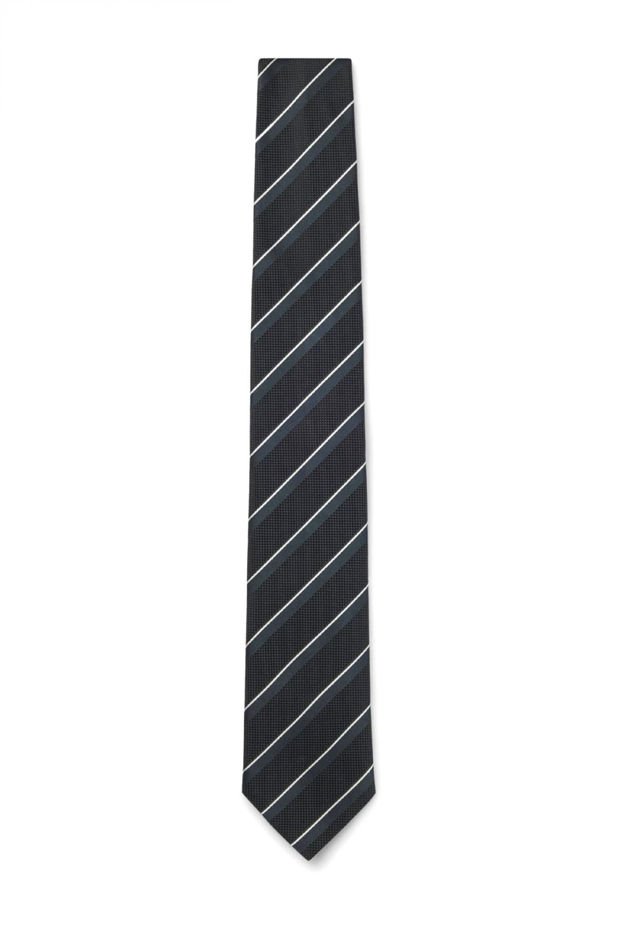 BOSS ΓΡΑΒΑΤΑ ΡΙΓΕ H-TIE 7.5CM ONE ΜΠΕΖ