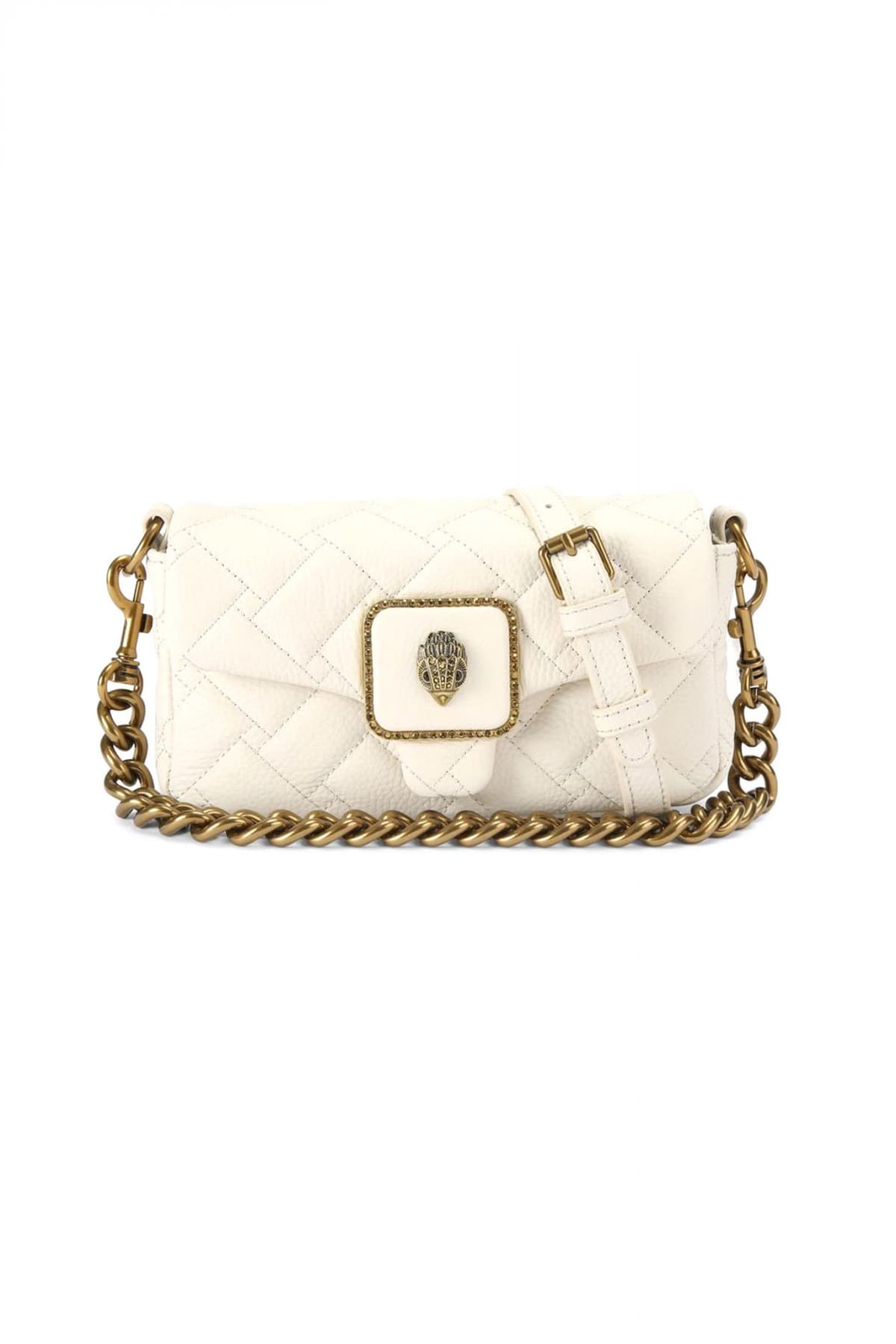 KURT GEIGER ΤΣΑΝΤΑΚΙ CROSSBODY/ΩΜΟΥ ΜΙΝΙ PIMLICO BAG ST ΚΑΠΙΤΟΝΕ ΑΛΥΣΙΔΑ LOGO MΠΕΖ