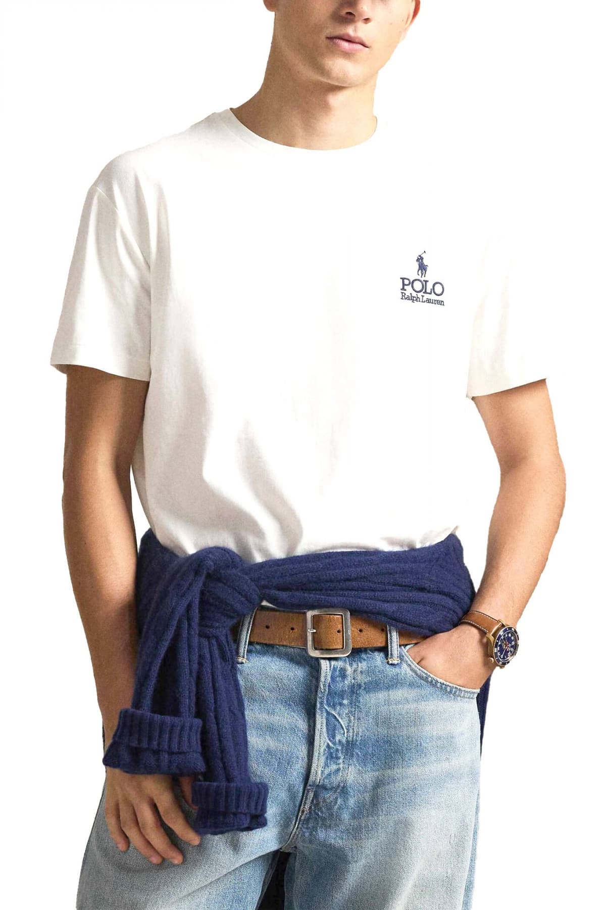Men's T-Shirts Ralph Lauren Ecru