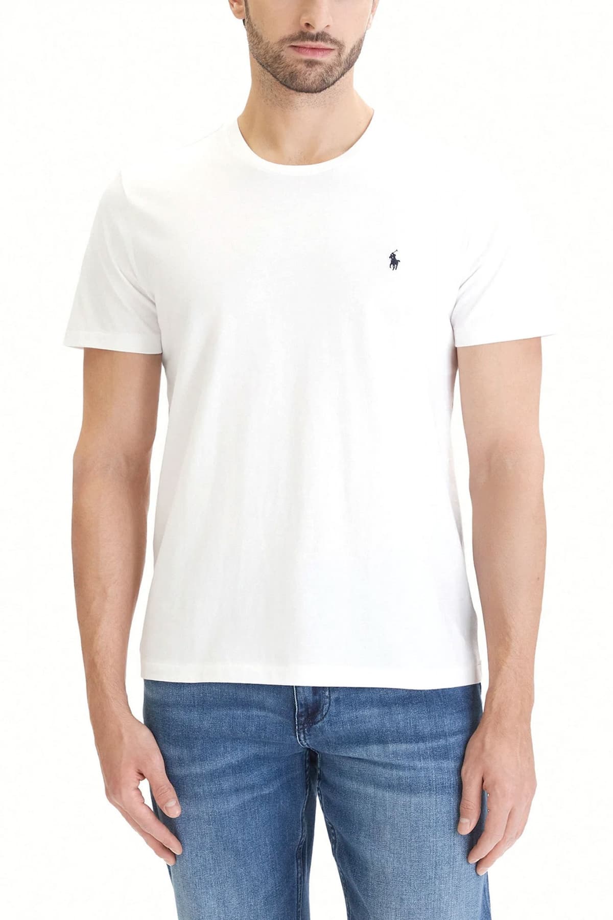 RALPH LAUREN T-SHIRT UNDERWEAR LOGO ΛΕΥΚΟ