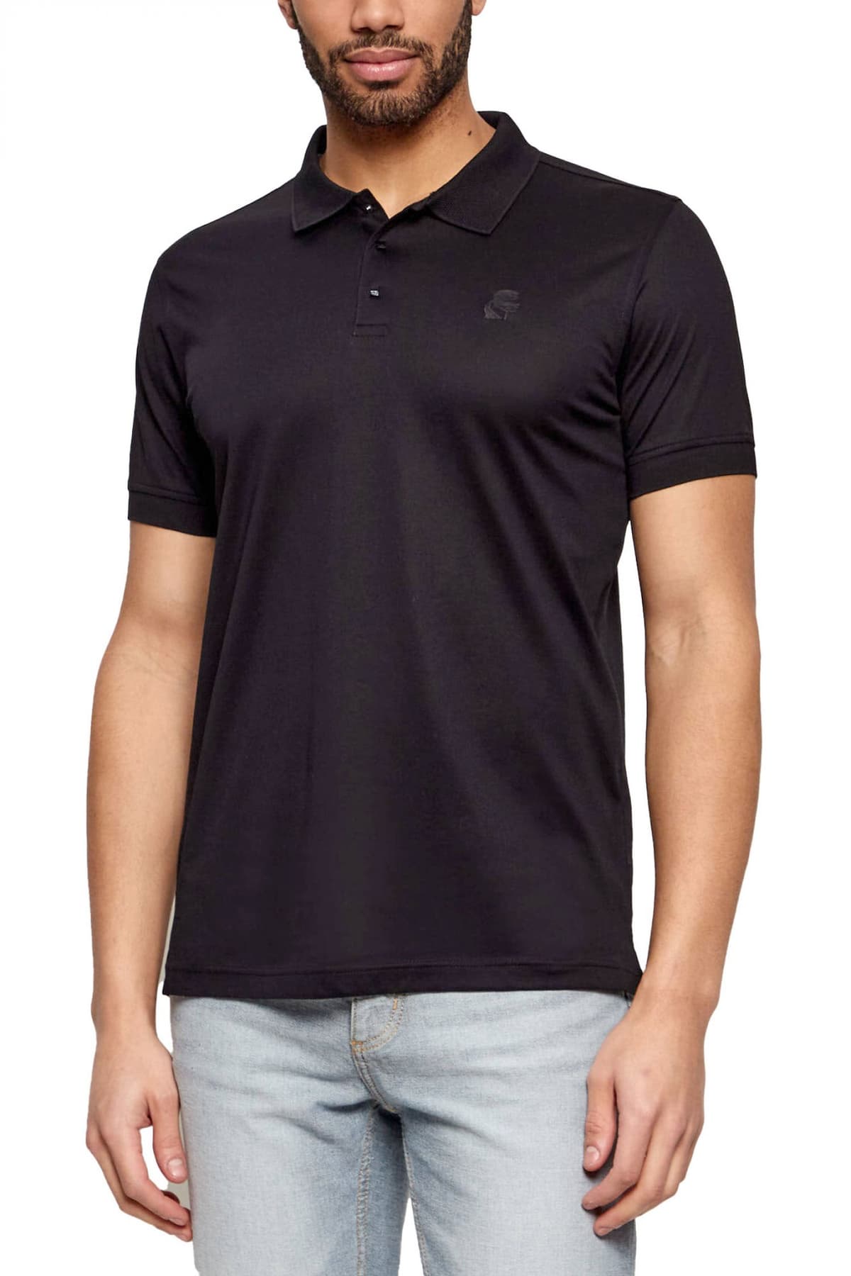 Men's Polo Shirts Karl Lagerfeld Black