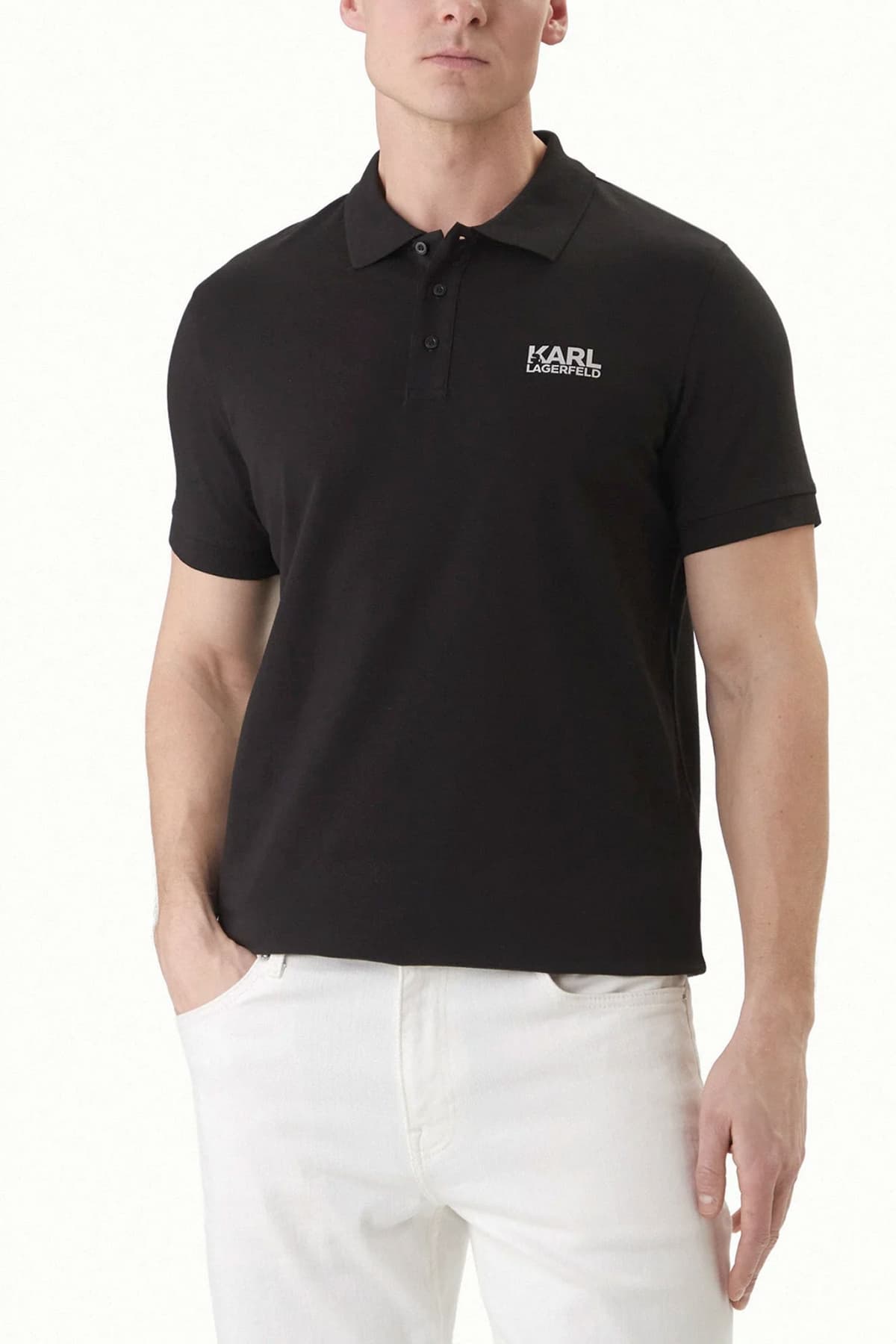 Men's Polo Shirts Karl Lagerfeld Blue