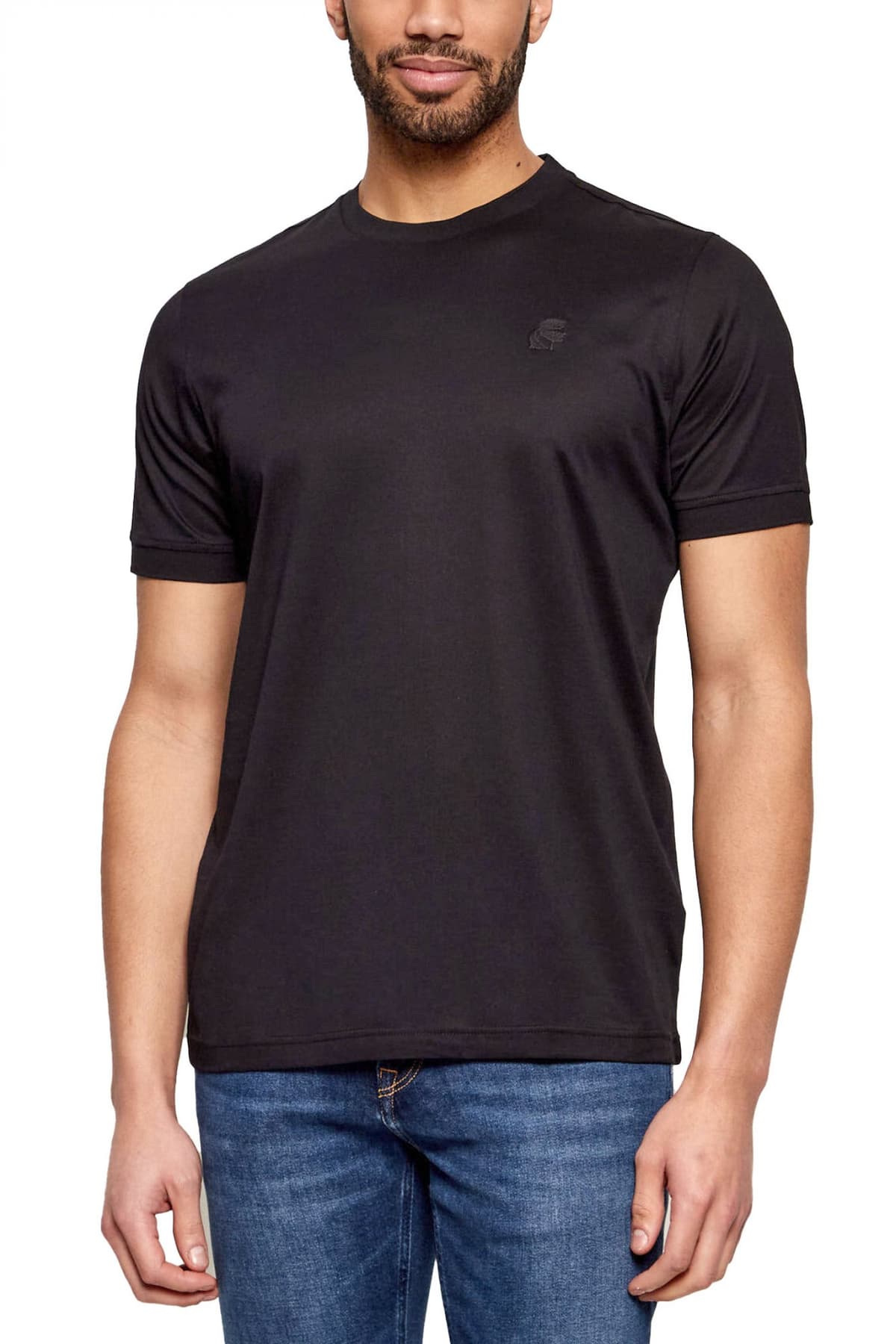 Ανδρικό T-shirt Navy Μπλε Karl Lagerfeld 755002 562200-690