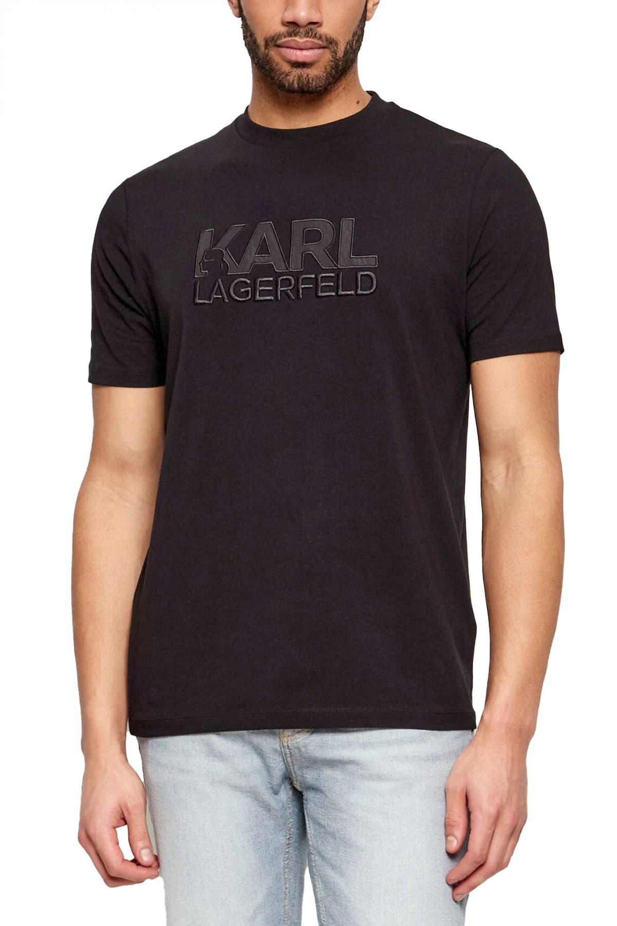 Men's T-Shirts Karl Lagerfeld Black