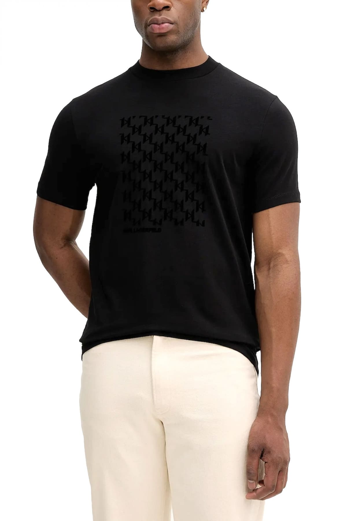 Men's T-Shirts Karl Lagerfeld Black