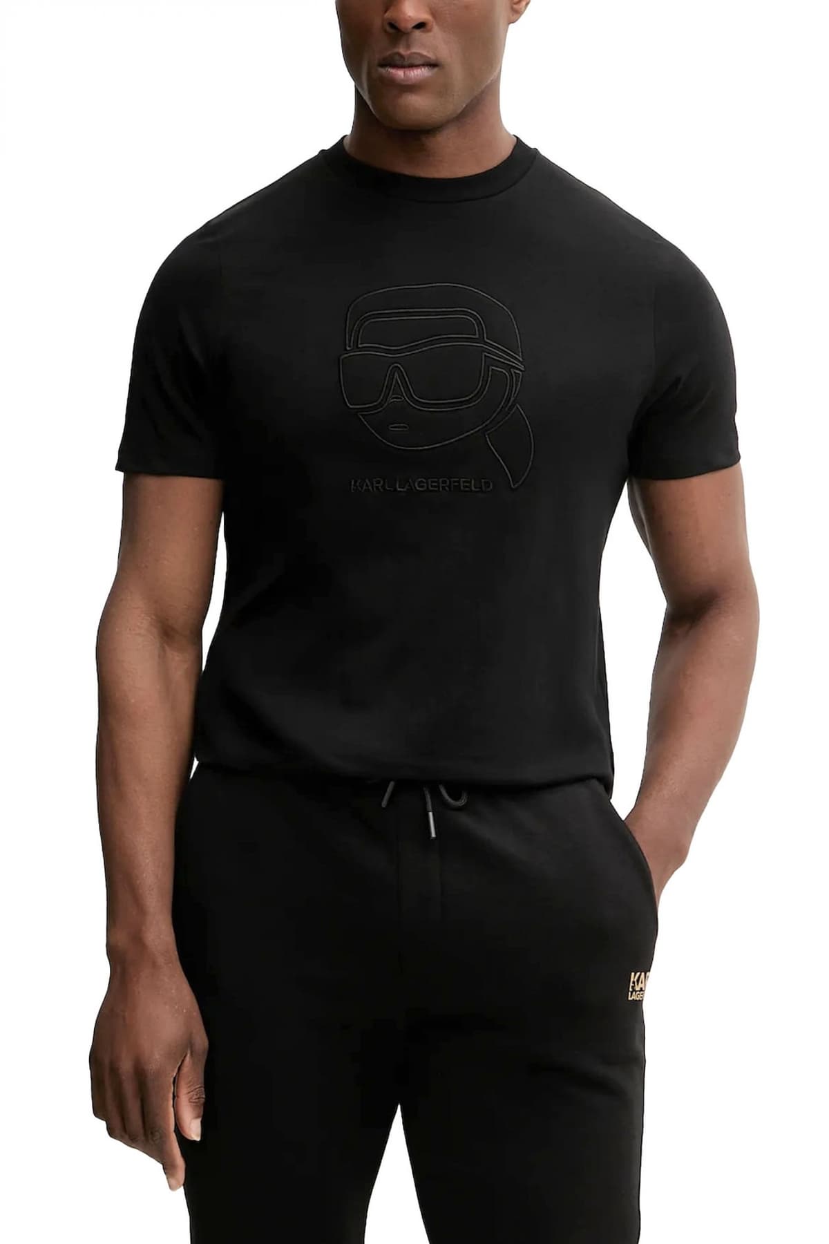 Men's T-Shirts Karl Lagerfeld Black