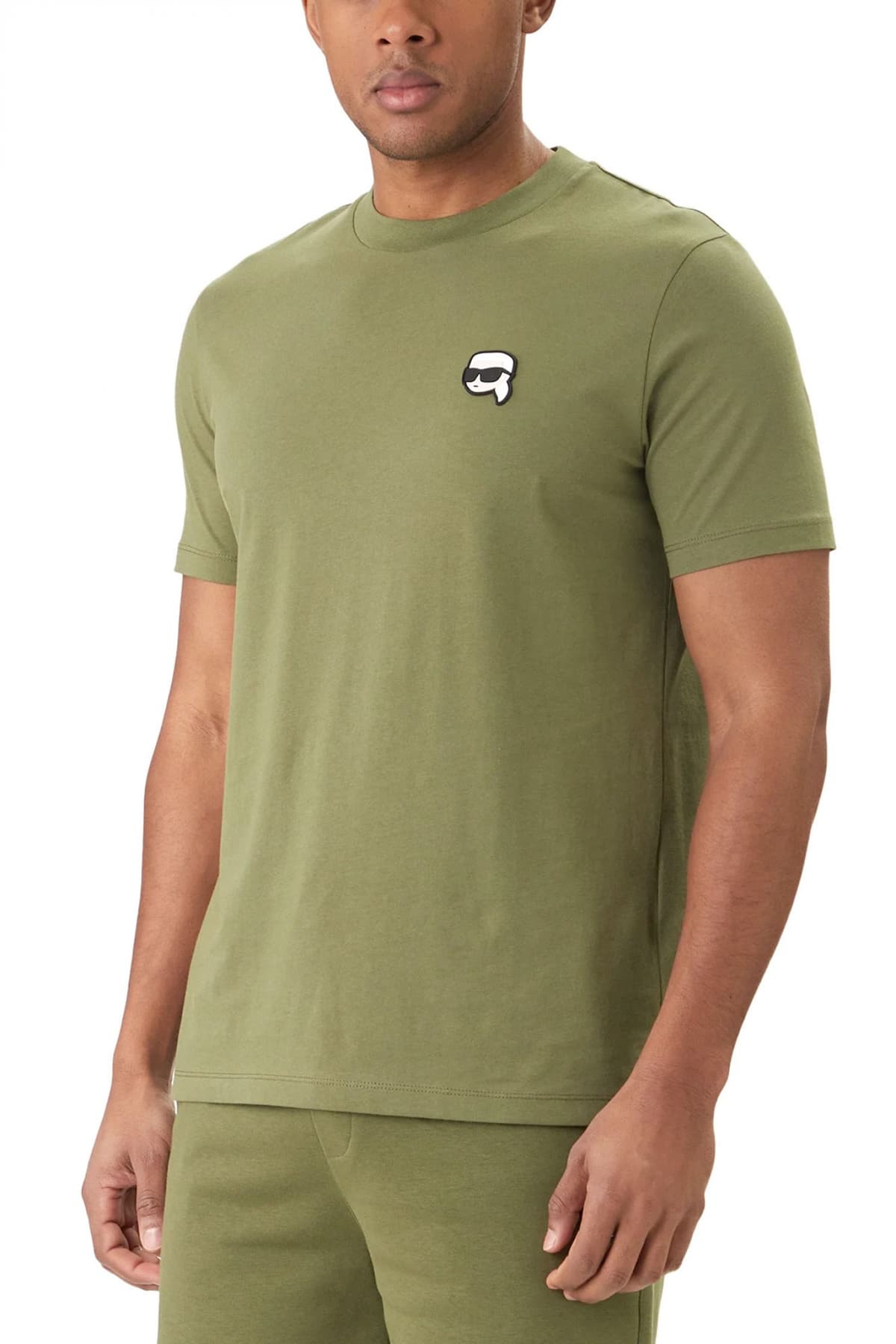 KARL LAGERFELD T-SHIRT LOGO ΣΙΕΛ