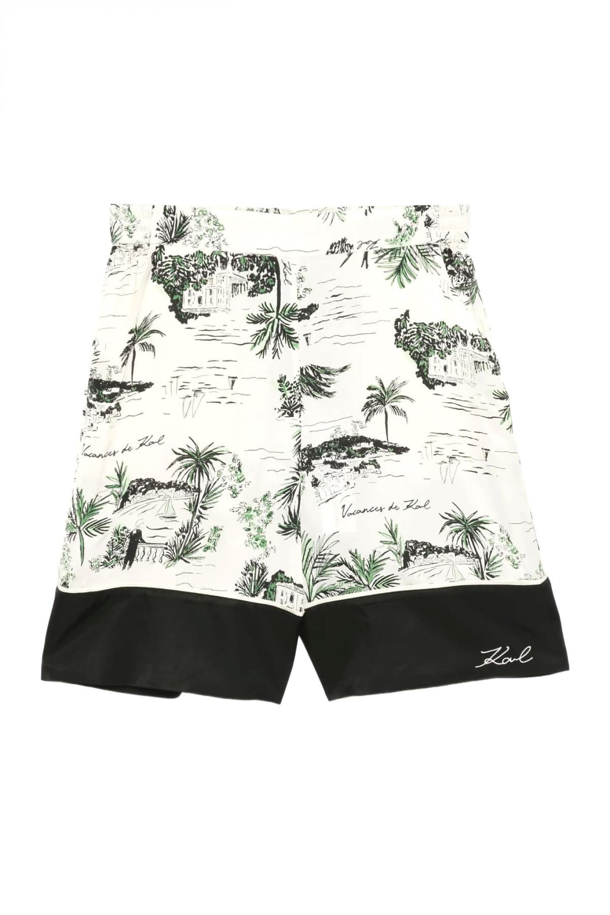 Women's Shorts Karl Lagerfeld Ecru