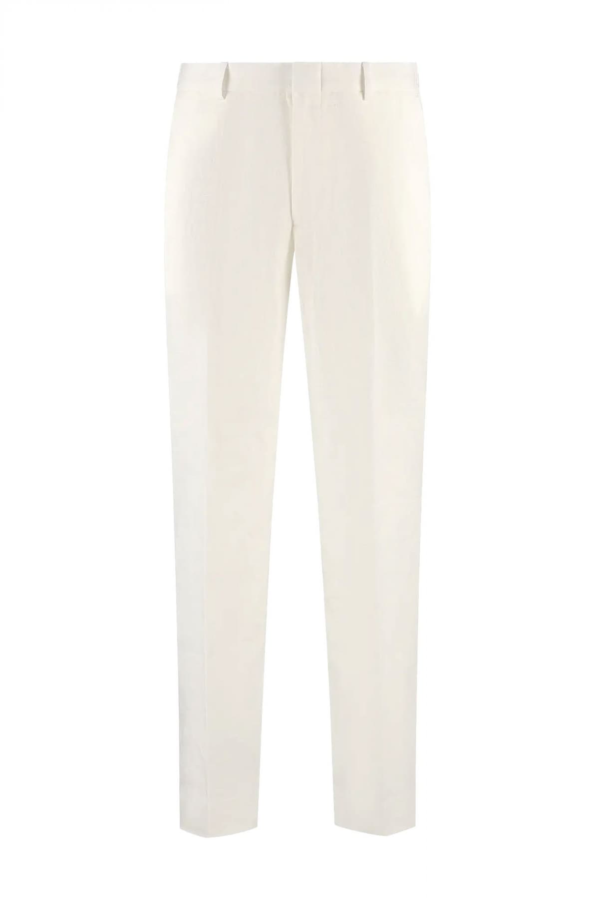 MICHAEL KORS ΠΑΝΤΕΛΟΝΙ CHINO ΛΙΝΟ ΛΕΥΚΟ